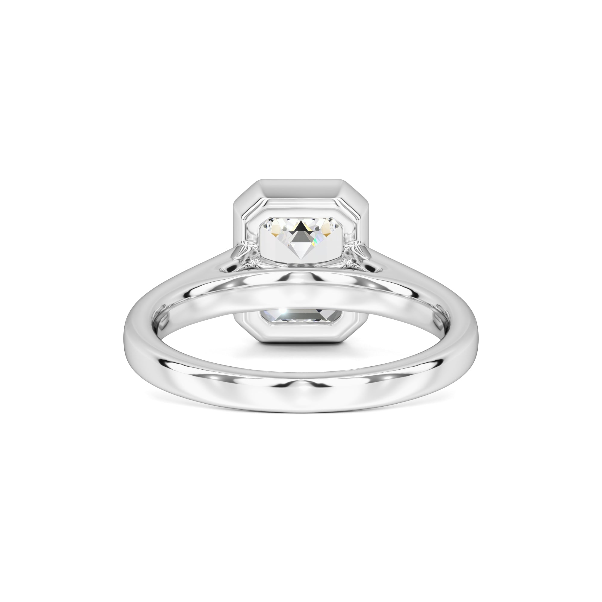 Serena Moissanite Ring | White Gold | 3