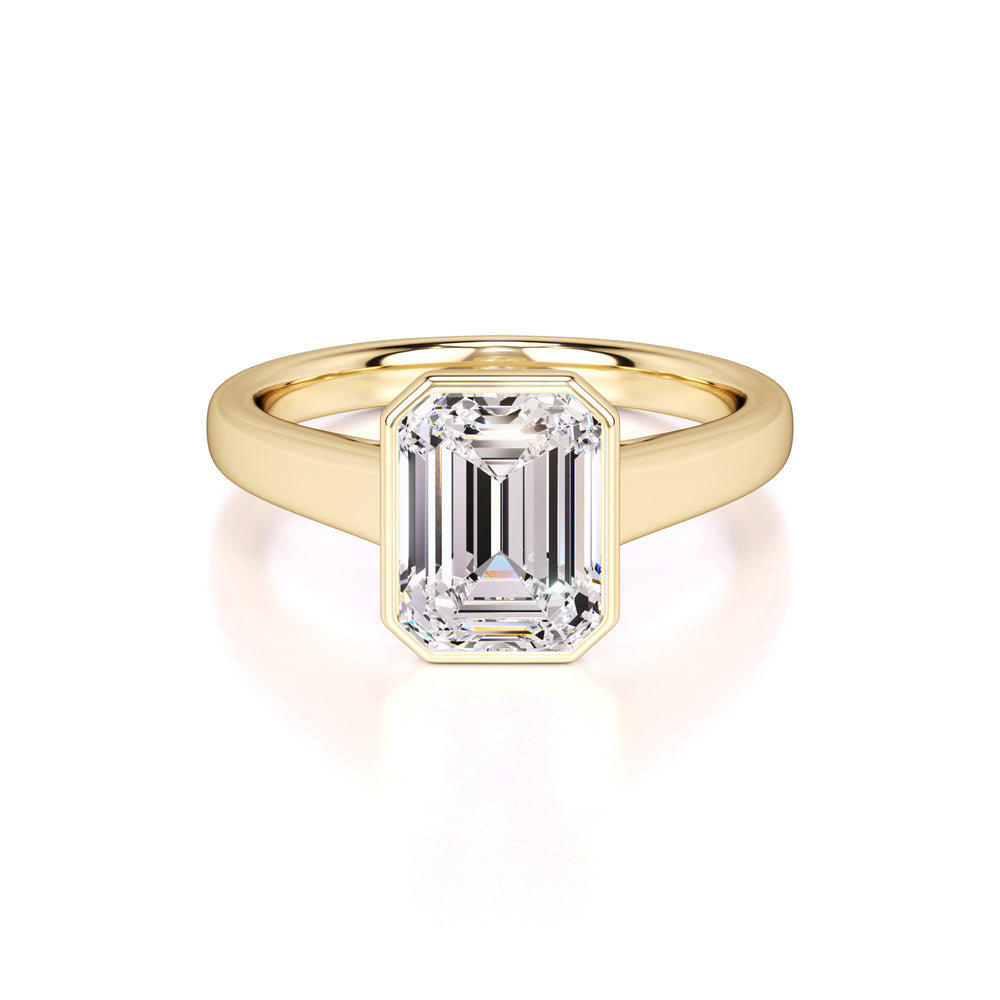 Serena Lab Grown Diamond Ring | Yellow Gold | 1