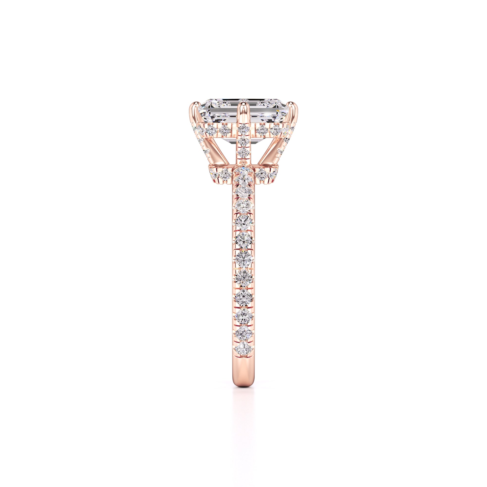 Nadia Lab Grown Diamond Ring | Rose Gold | 4