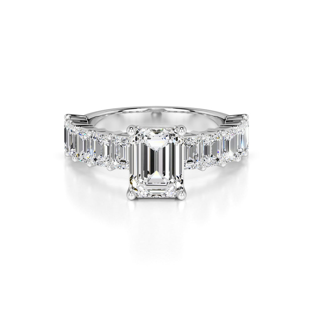 Brooklynn Lab Grown Diamond Ring | White Gold | 1