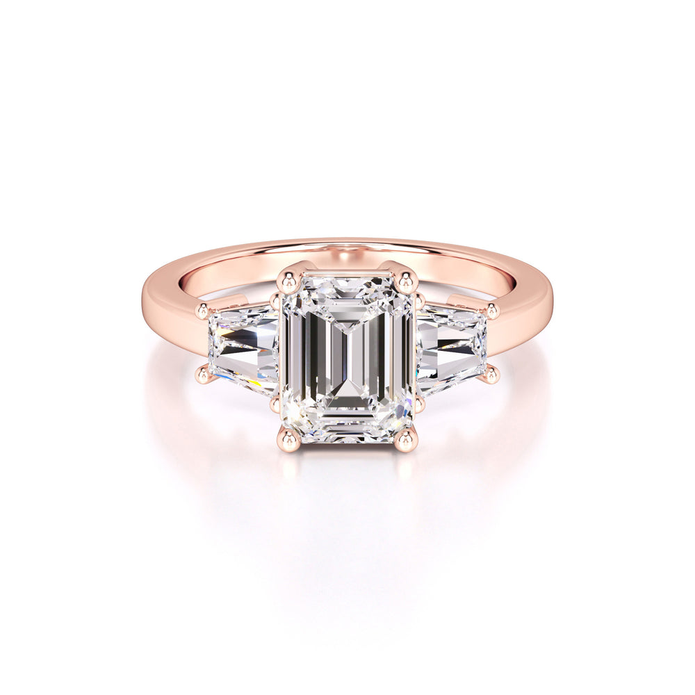 Whitney Lab Grown Diamond Ring | Rose Gold | 1