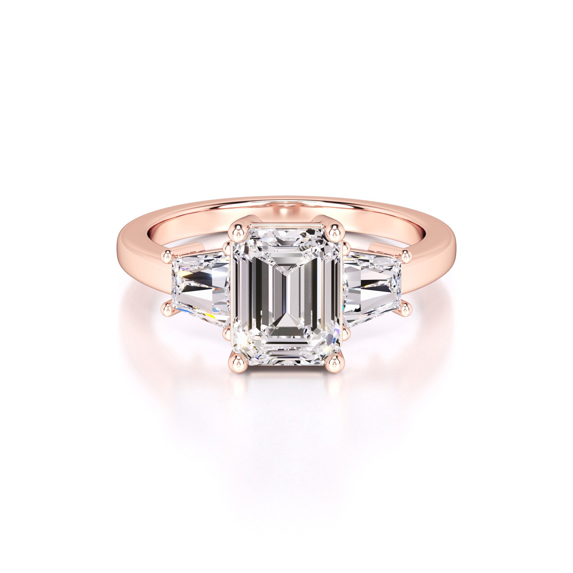 Whitney Lab Grown Diamond Ring | Rose Gold | 1