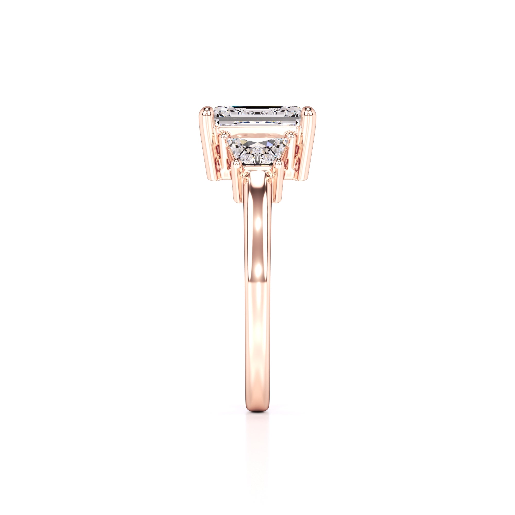 Whitney Lab Grown Diamond Ring | Rose Gold | 4
