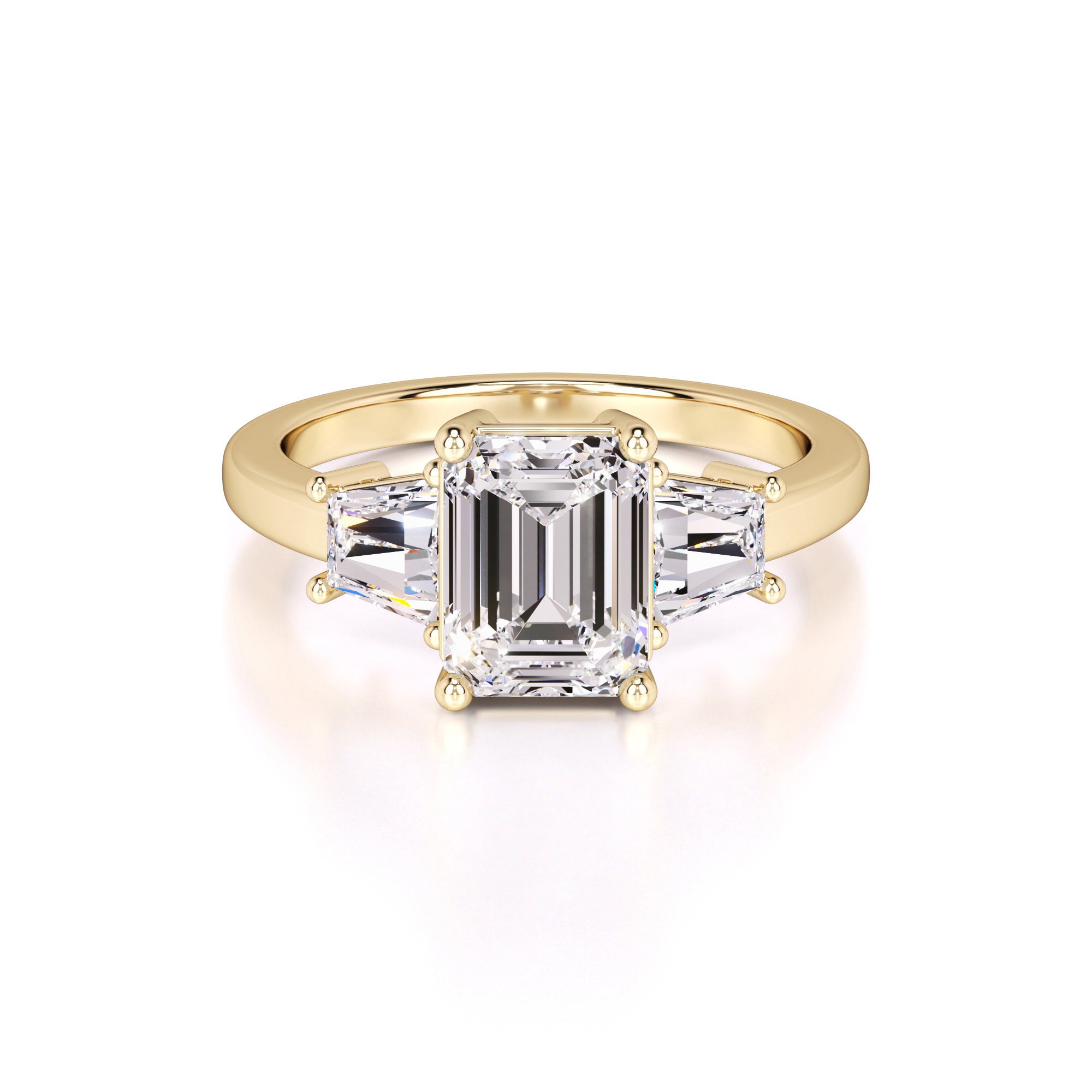 Whitney Lab Grown Diamond Ring | Yellow Gold | 1