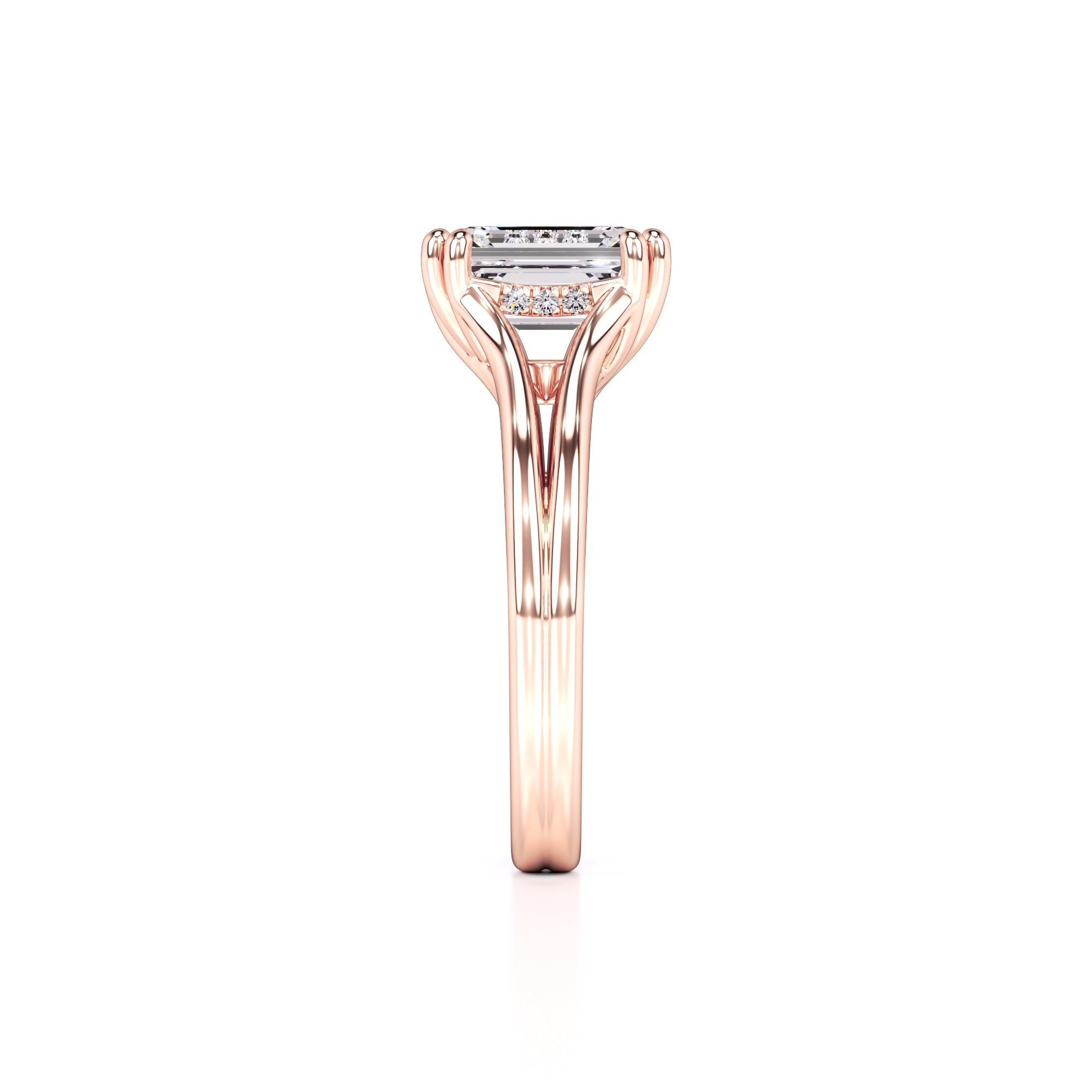 Tessa Lab Grown Diamond Ring | Rose Gold | 4