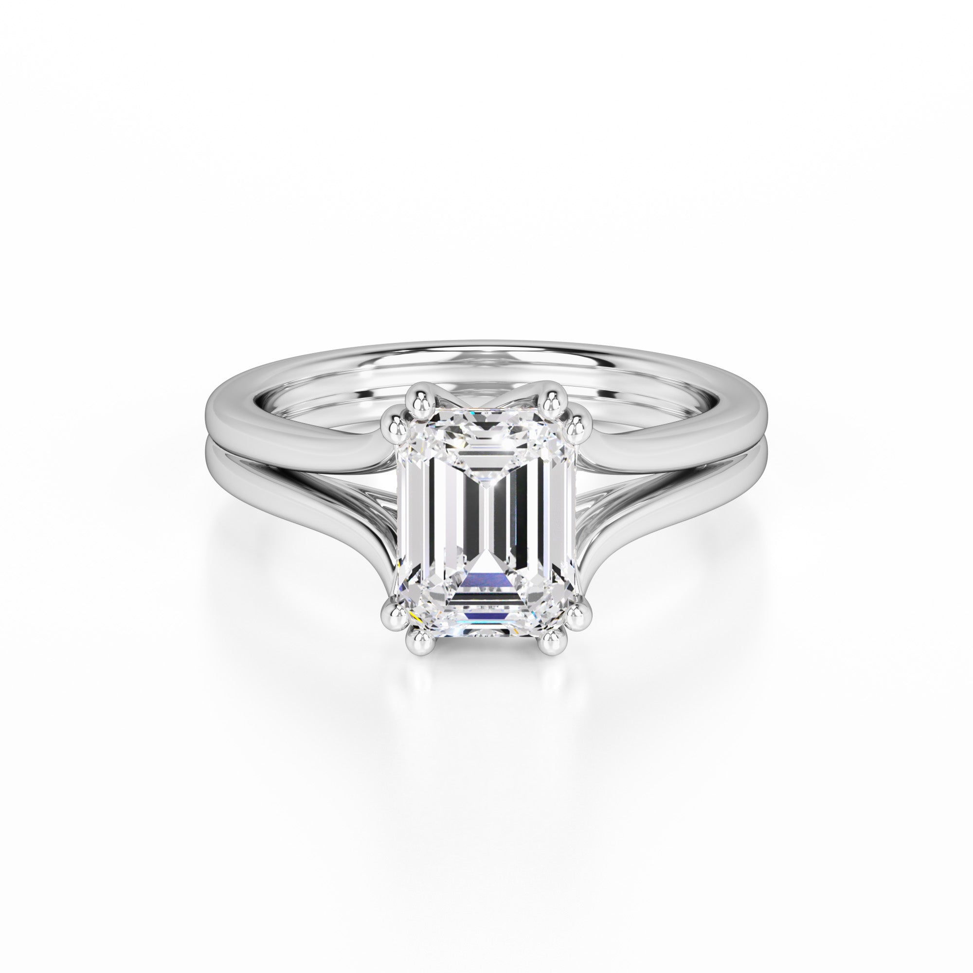 Tessa Lab Grown Diamond Ring | White Gold | 1
