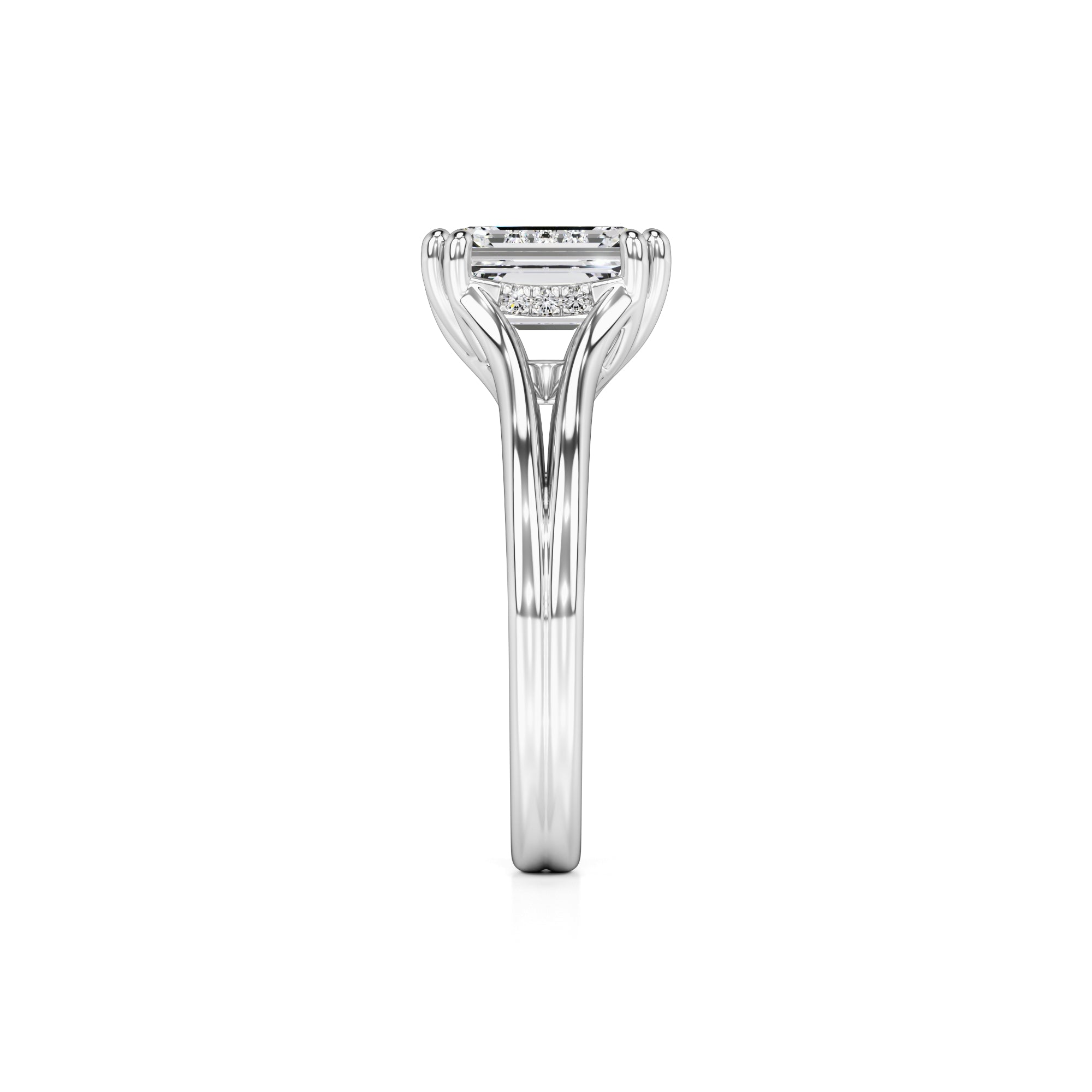 Tessa Lab Grown Diamond Ring | White Gold | 4