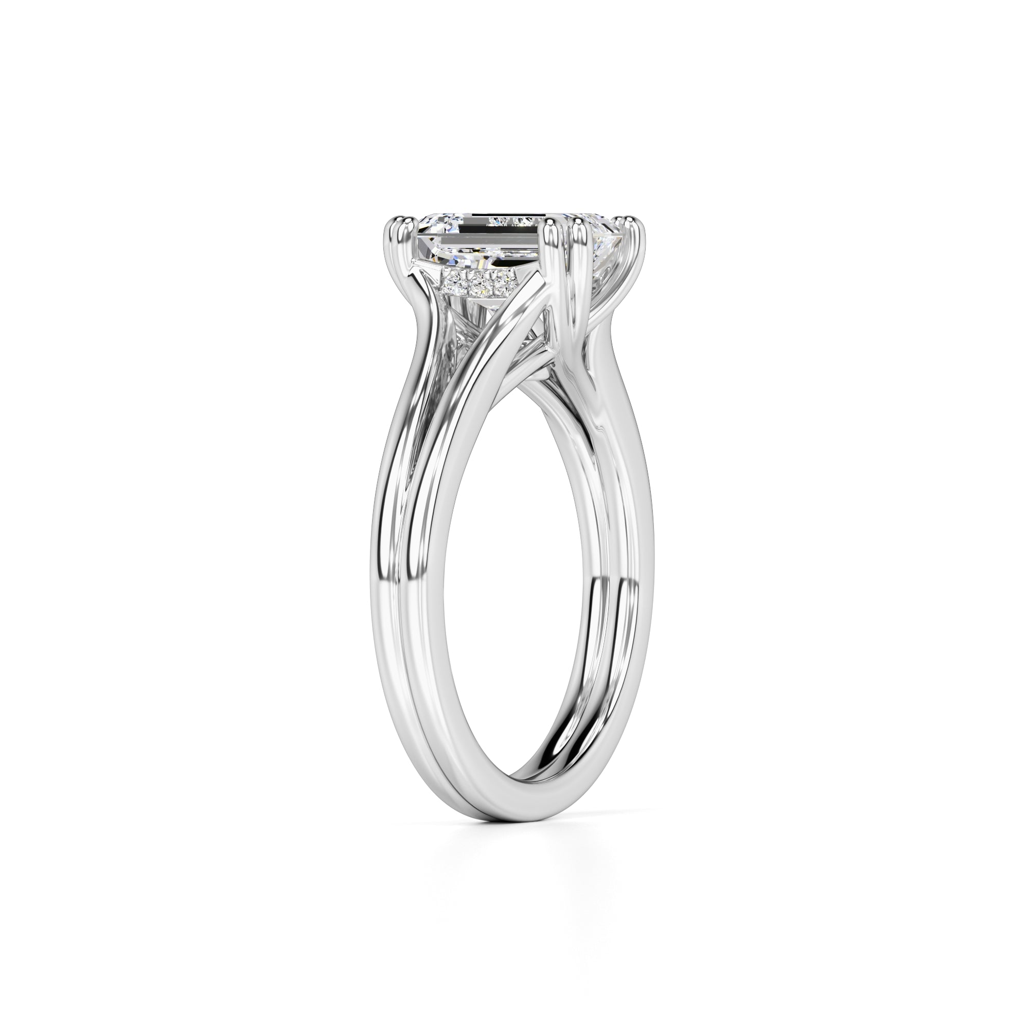 Tessa Lab Grown Diamond Ring | White Gold | 3