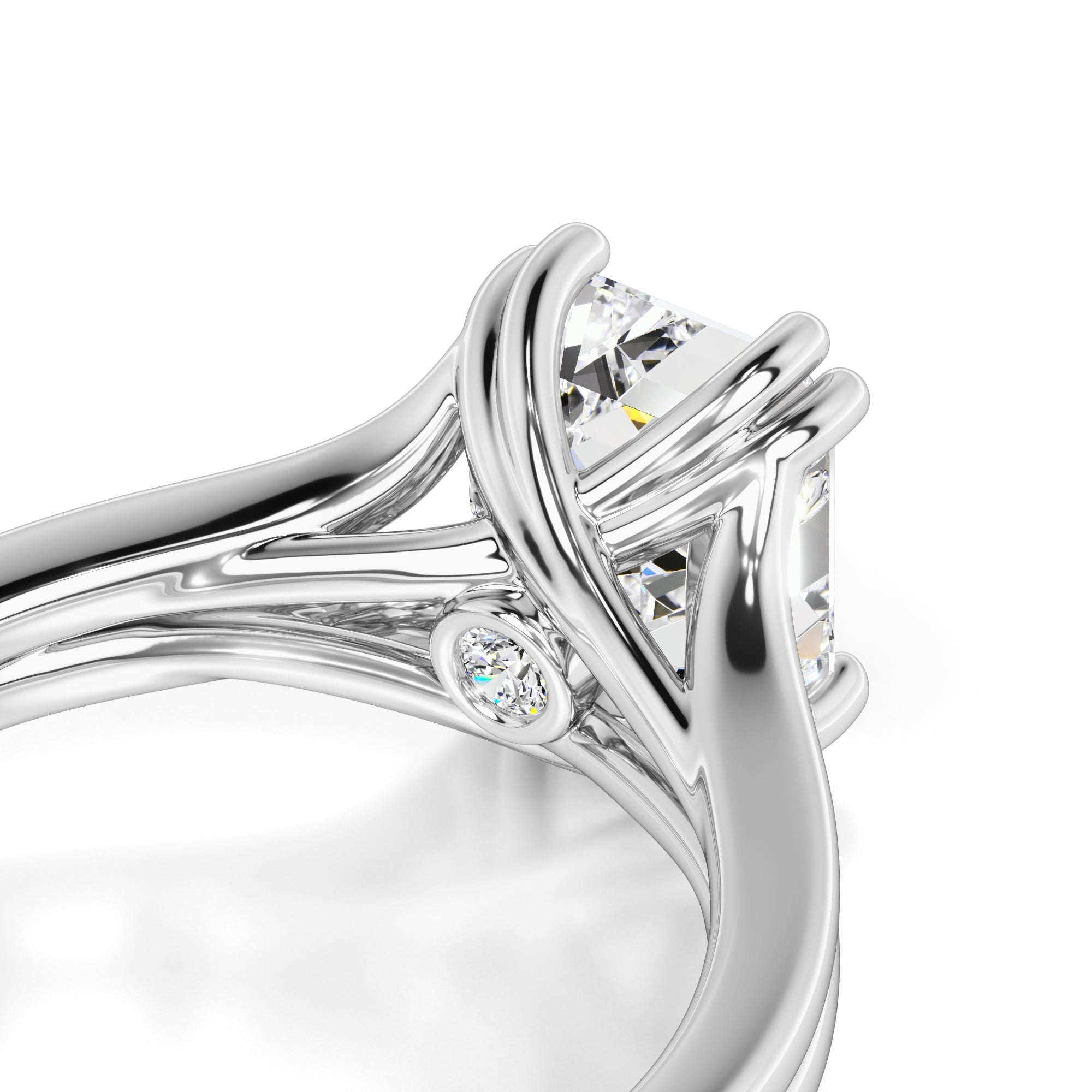 Tessa Lab Grown Diamond Ring | White Gold | 2