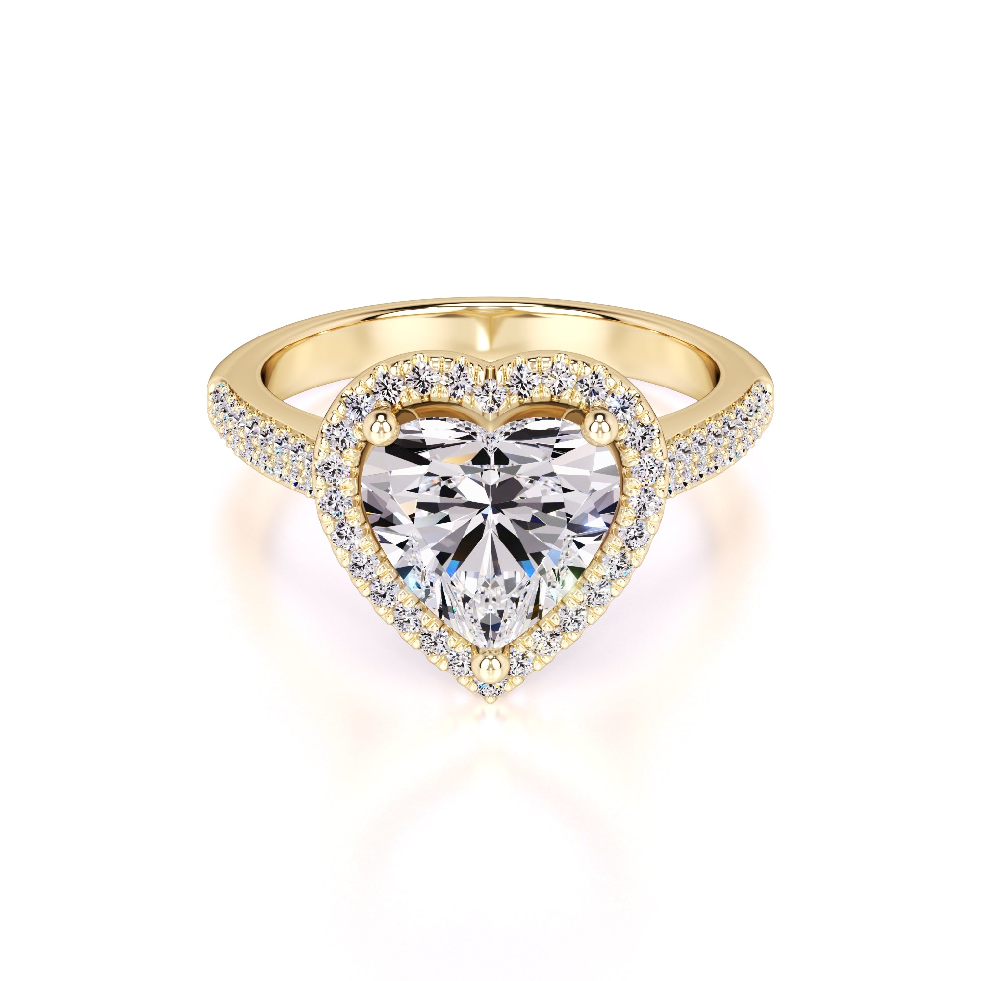 Hazel Lab Grown Diamond Ring | Yellow Gold | 1