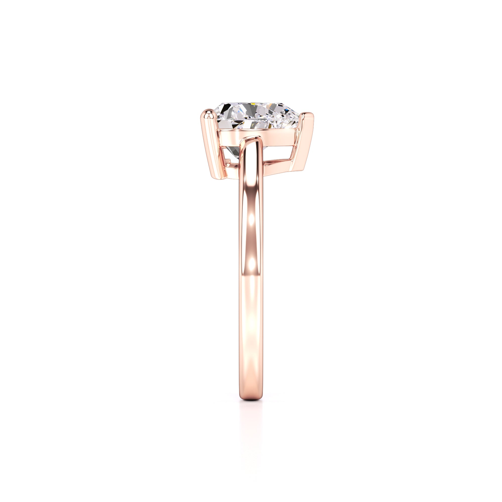 Archer Lab Grown Diamond Ring | Rose Gold | 4