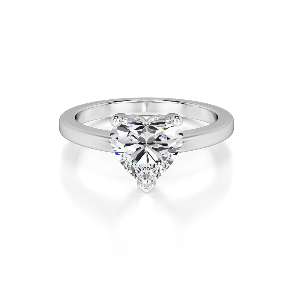 Archer Lab Grown Diamond Ring | White Gold | 1