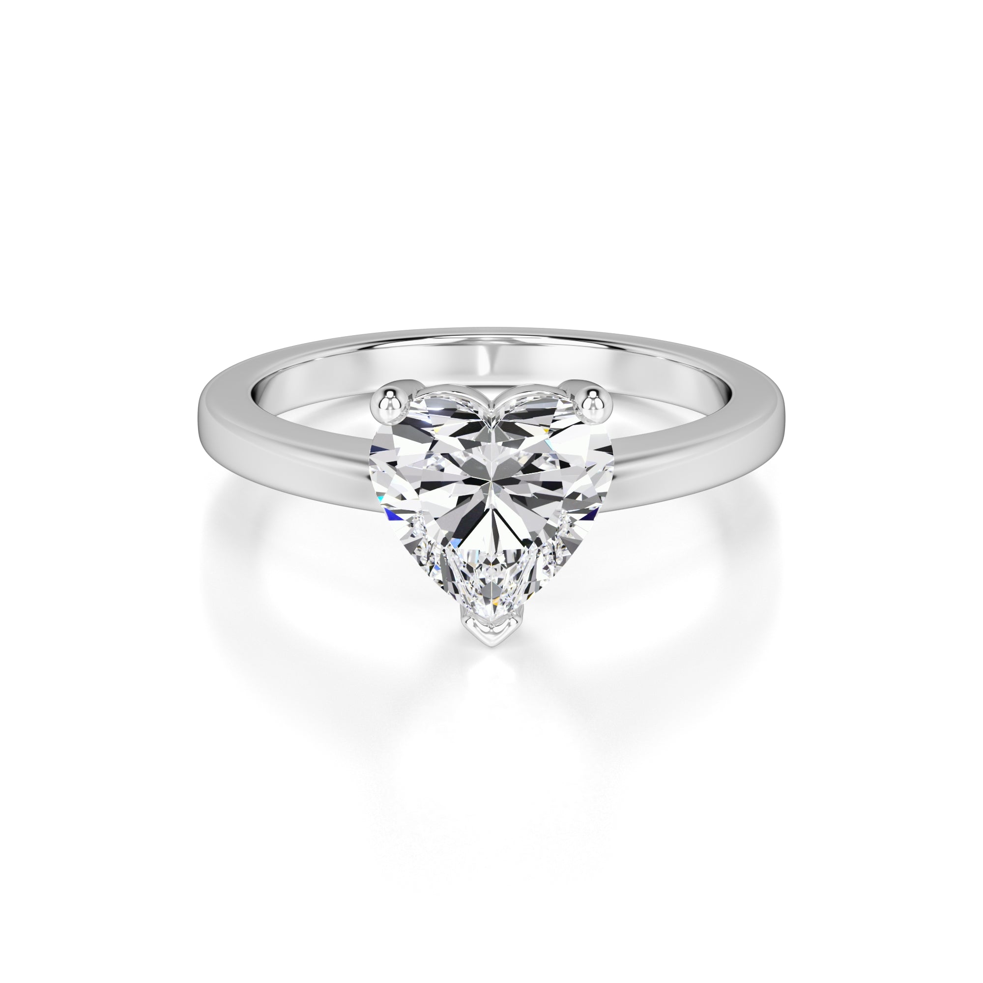Archer Lab Grown Diamond Ring | White Gold | 1