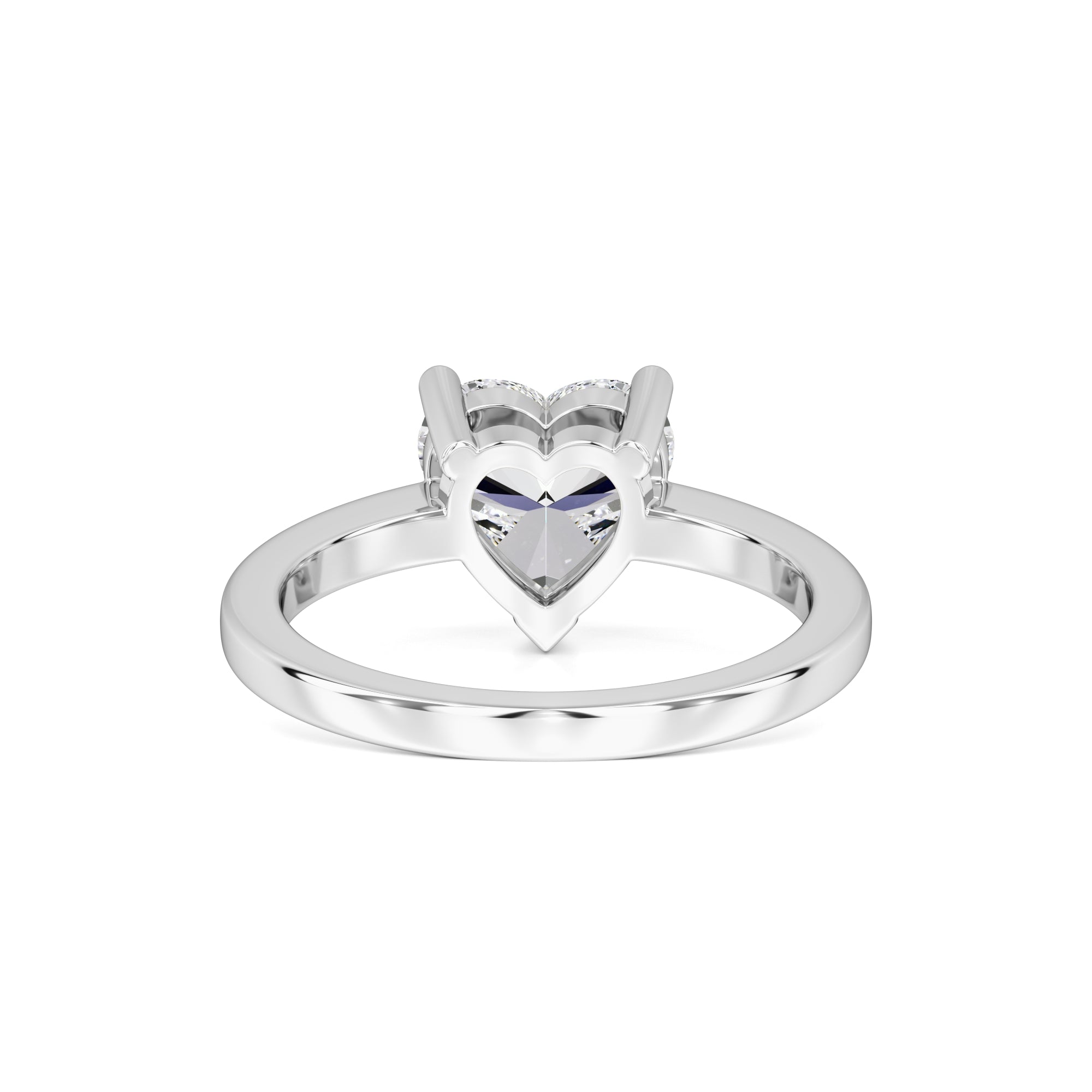 Archer Moissanite Ring | White Gold | 3