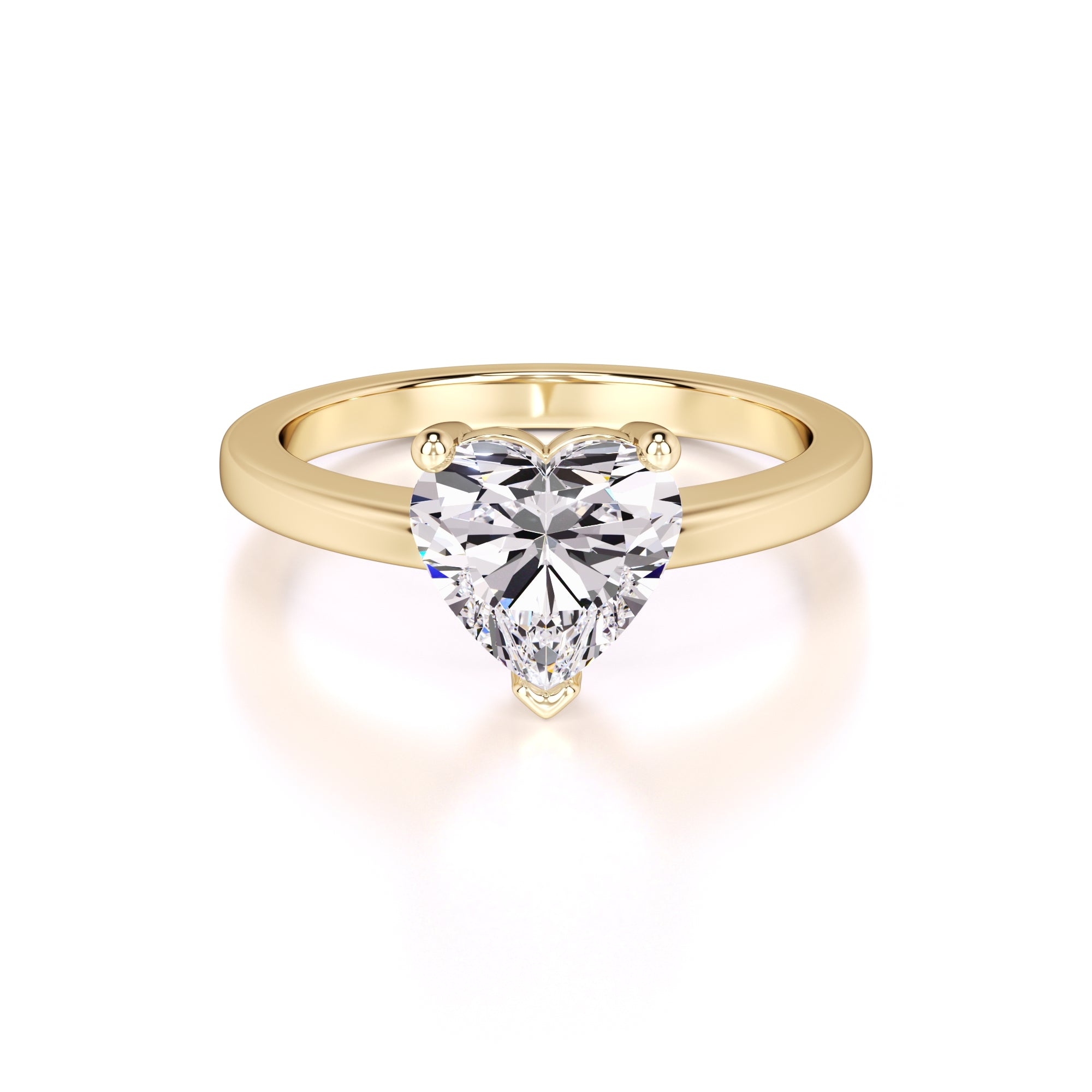 Archer Lab Grown Diamond Ring | Yellow Gold | 1