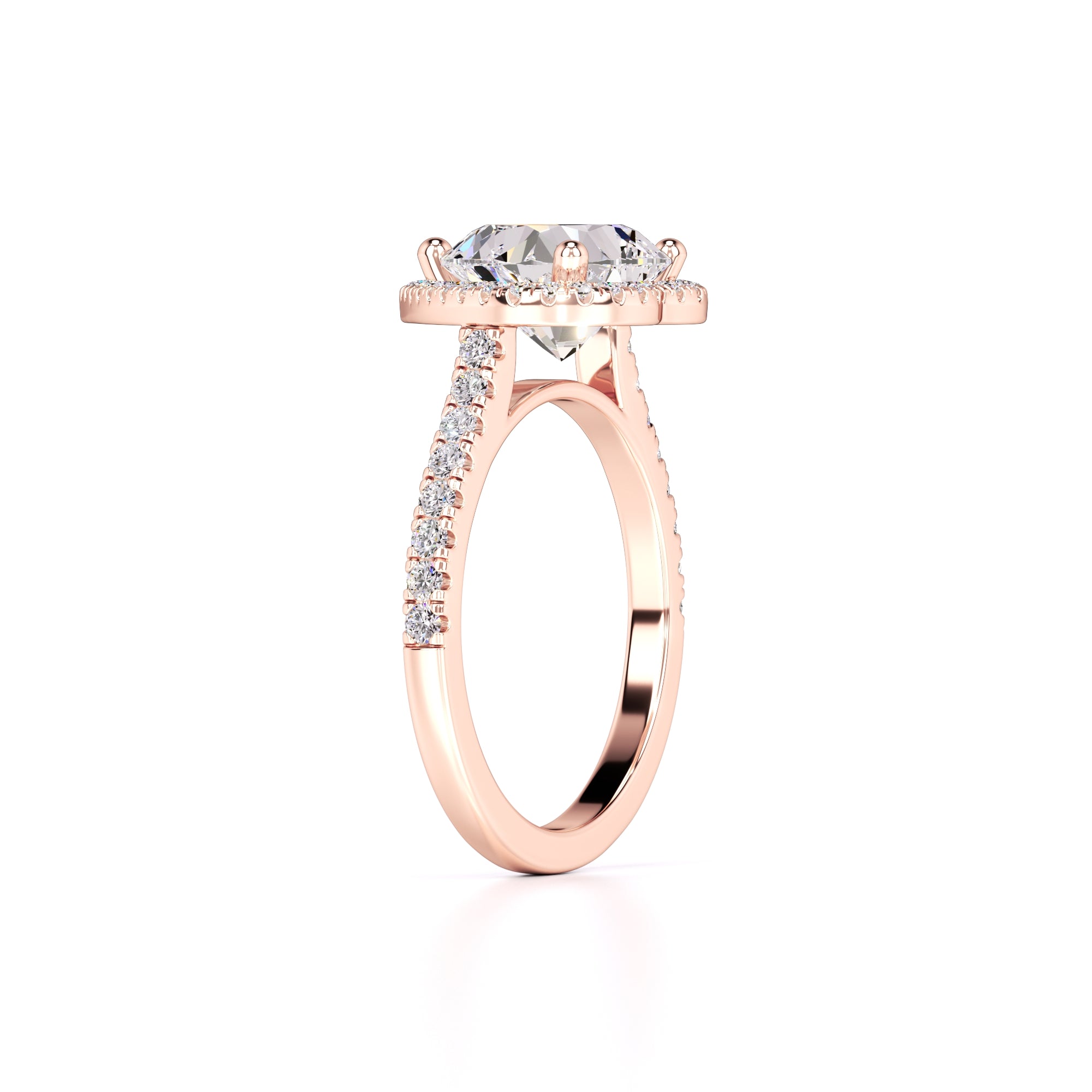 Brooke Lab Grown Diamond Ring | Rose Gold | 3