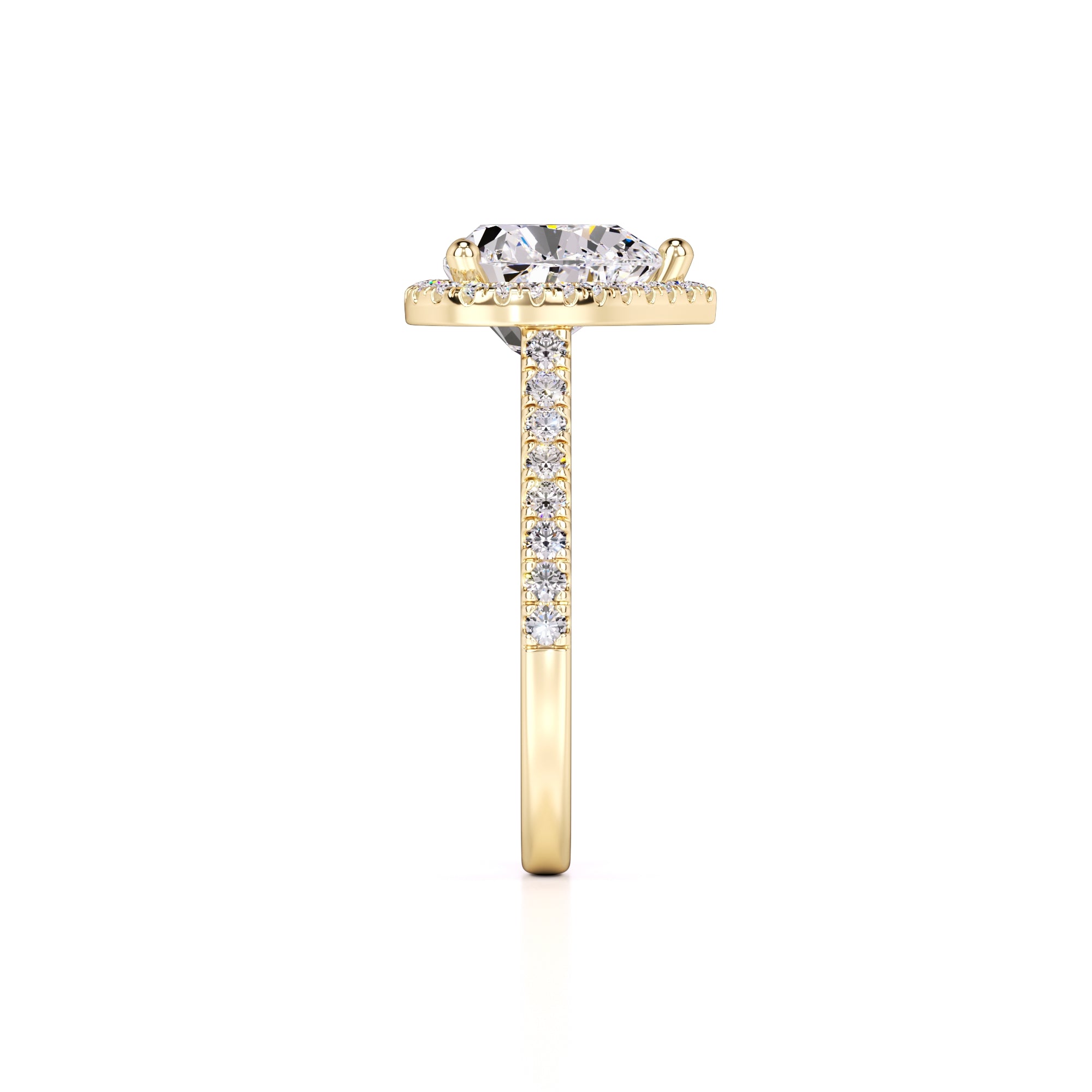Brooke Lab Grown Diamond Ring | Yellow Gold | 4