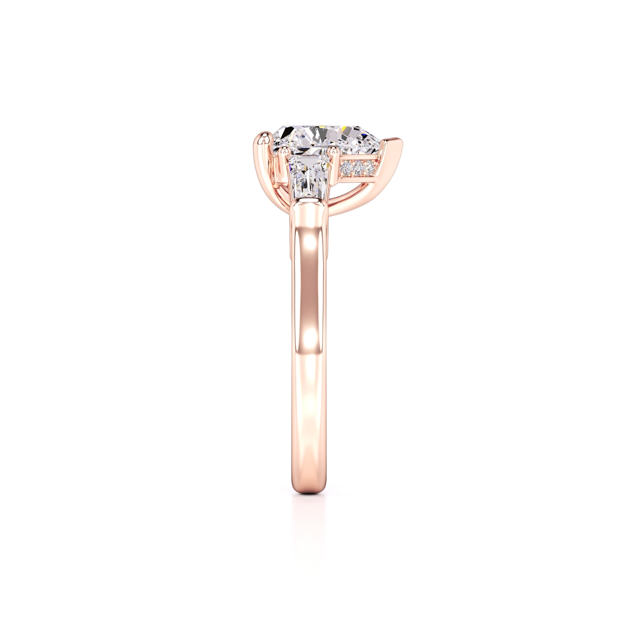 Seraphina Lab Grown Diamond Ring | Rose Gold | 4
