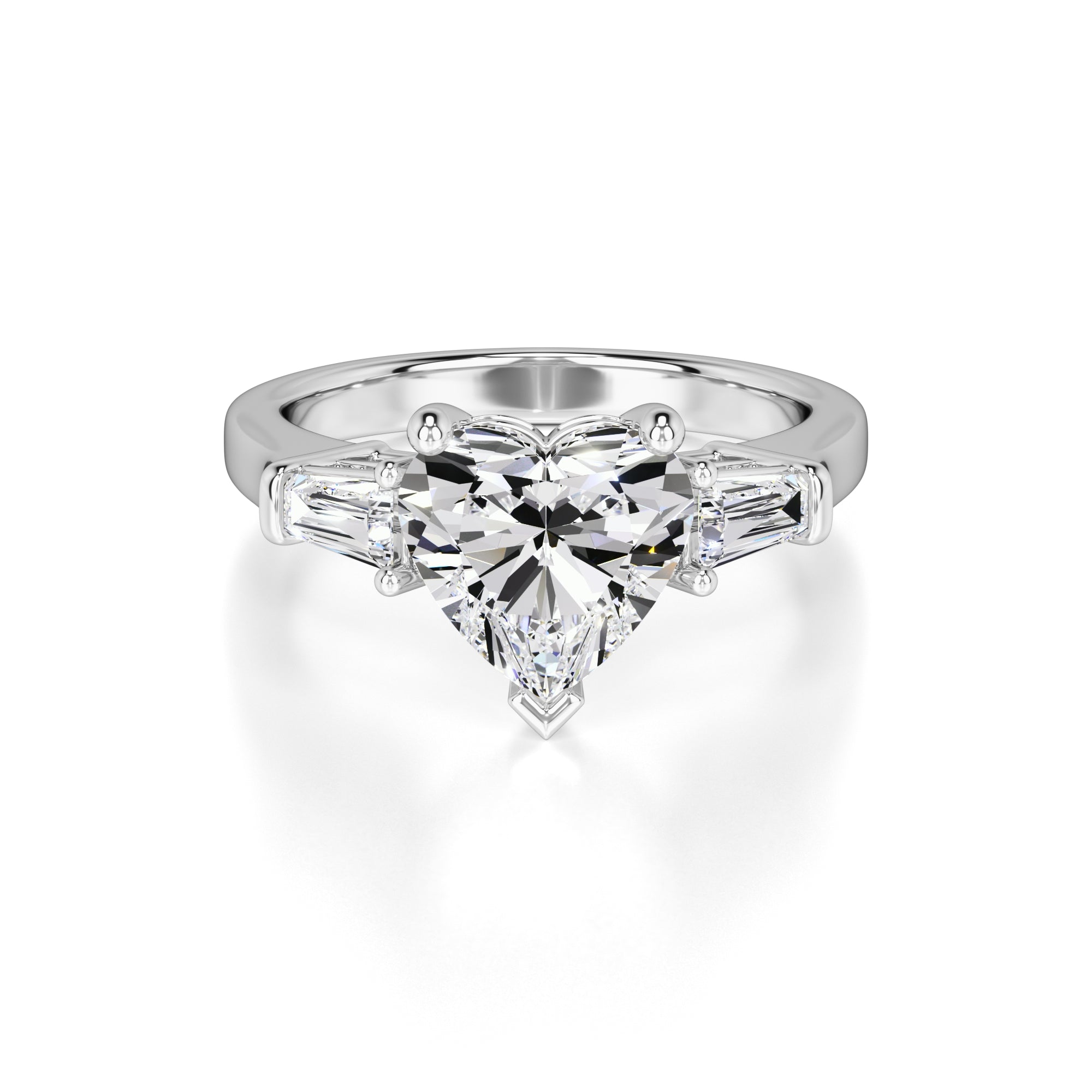Seraphina Lab Grown Diamond Ring | White Gold | 1