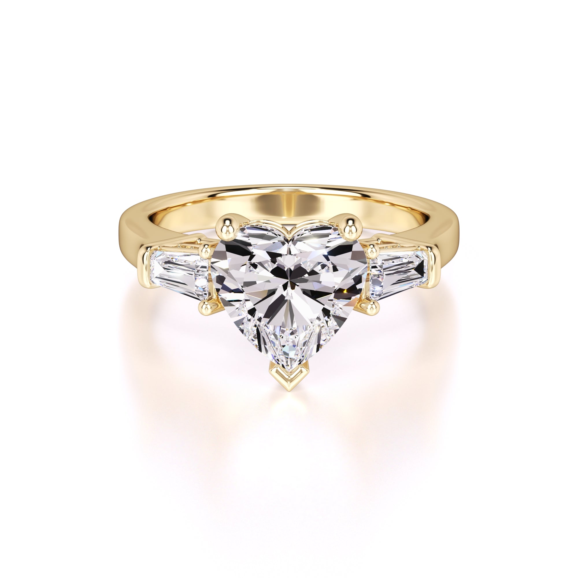 Seraphina Lab Grown Diamond Ring | Yellow Gold | 1