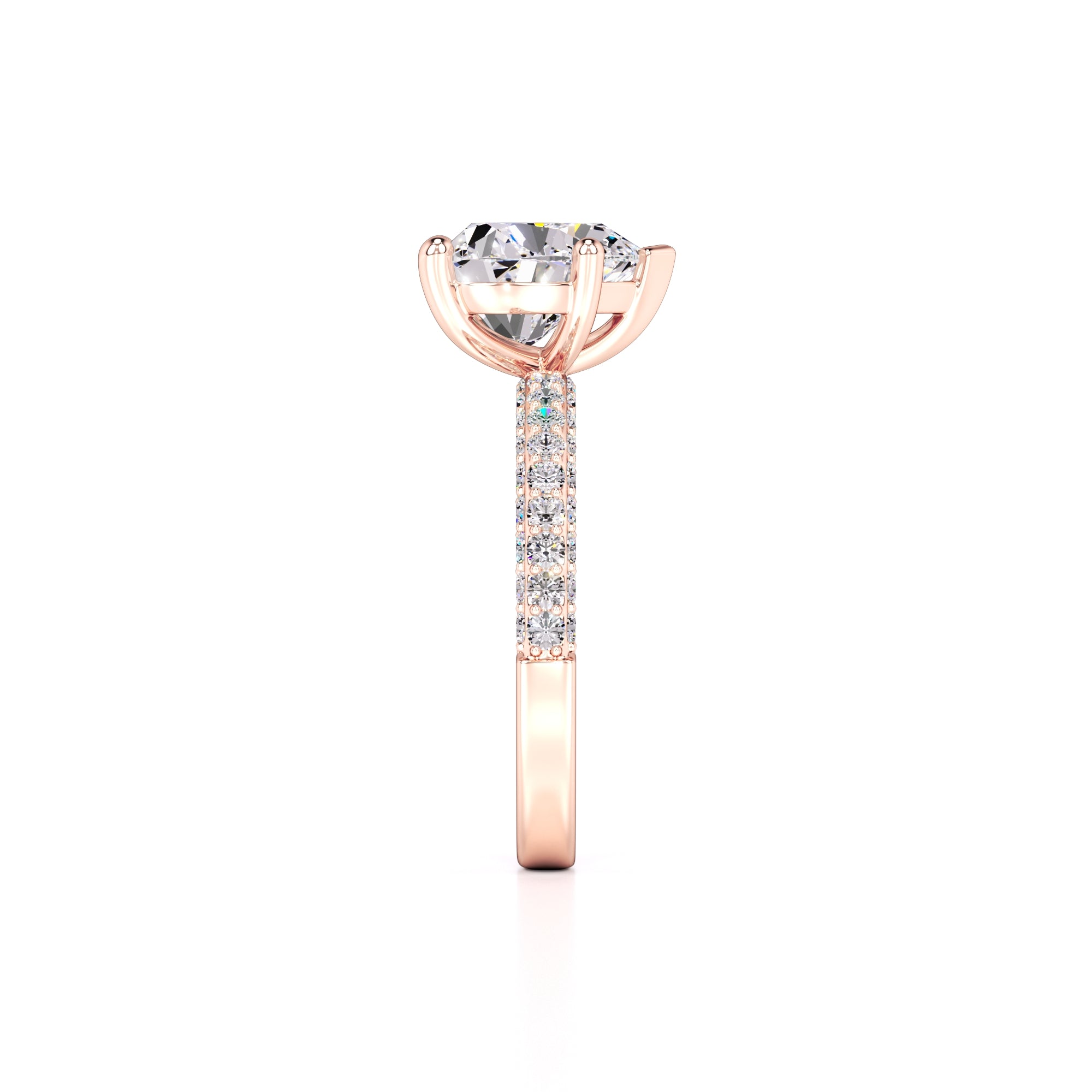 Emma Lab Grown Diamond Ring | Rose Gold | 4