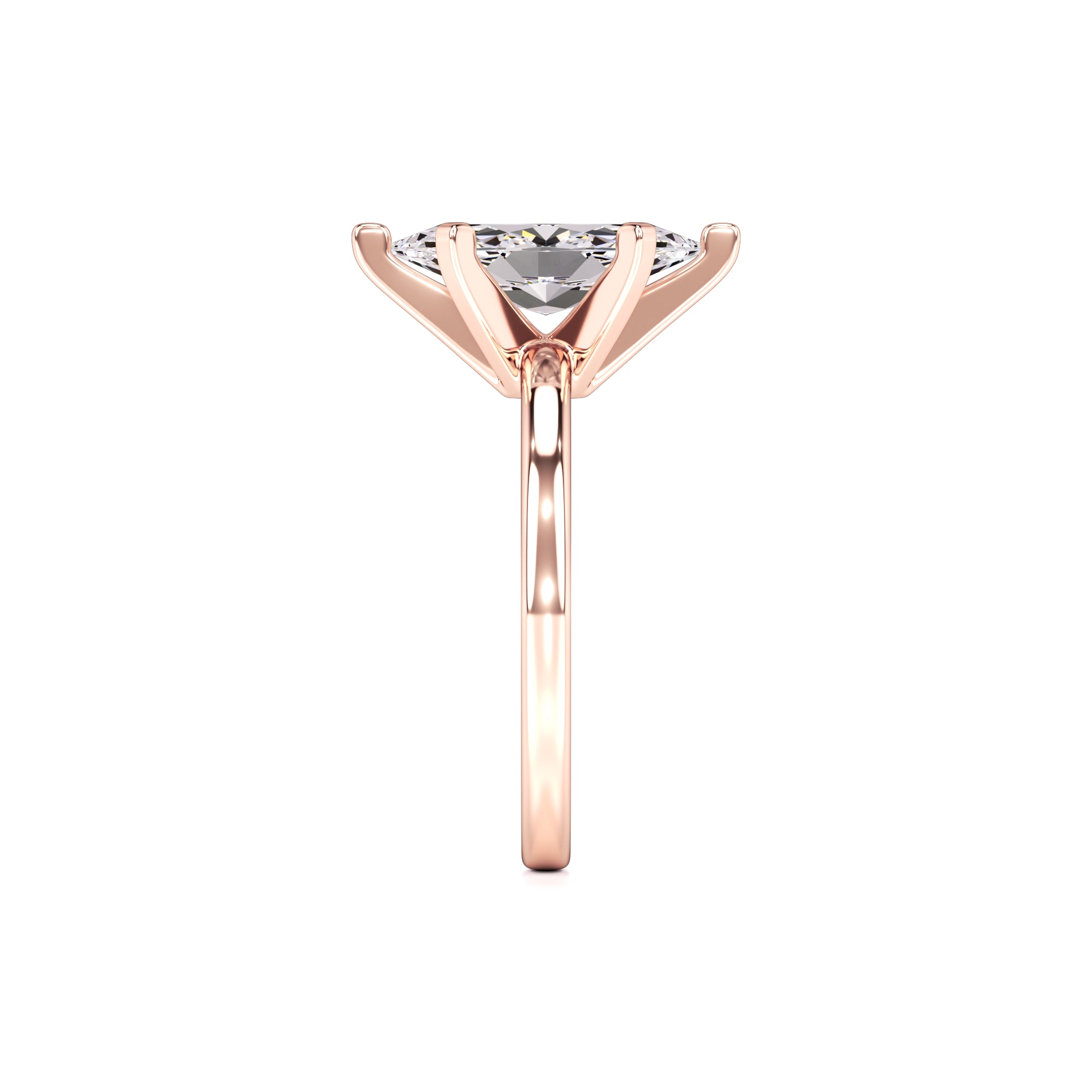 Lydia Lab Grown Diamond Ring | Rose Gold | 4