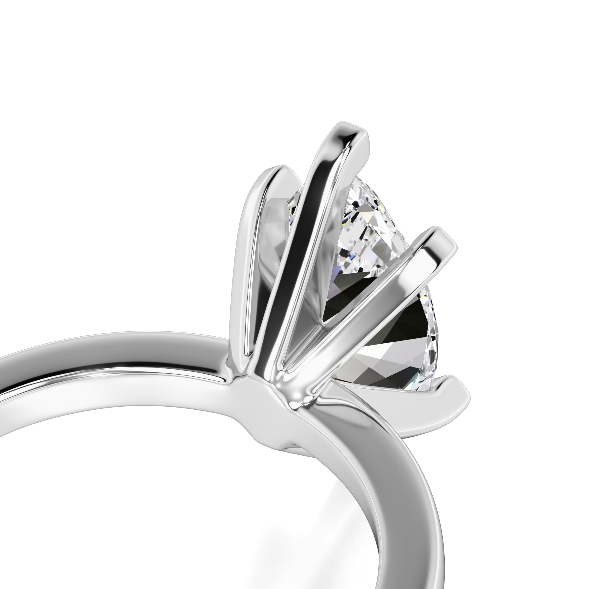 Lydia Lab Grown Diamond Ring | White Gold | 2