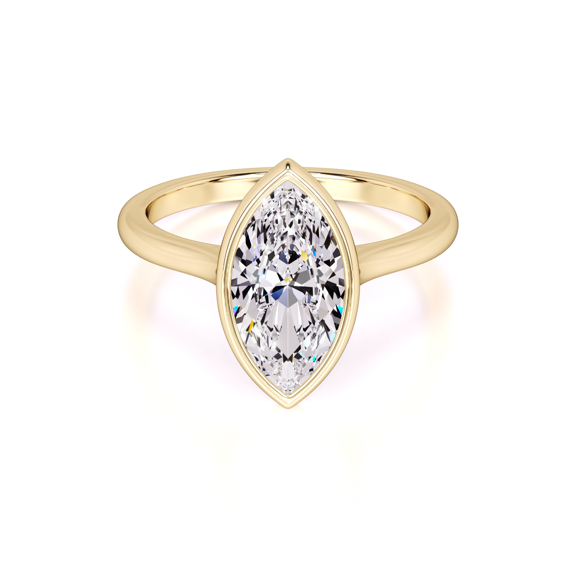 Kendra Lab Grown Diamond Ring | Yellow Gold | 1