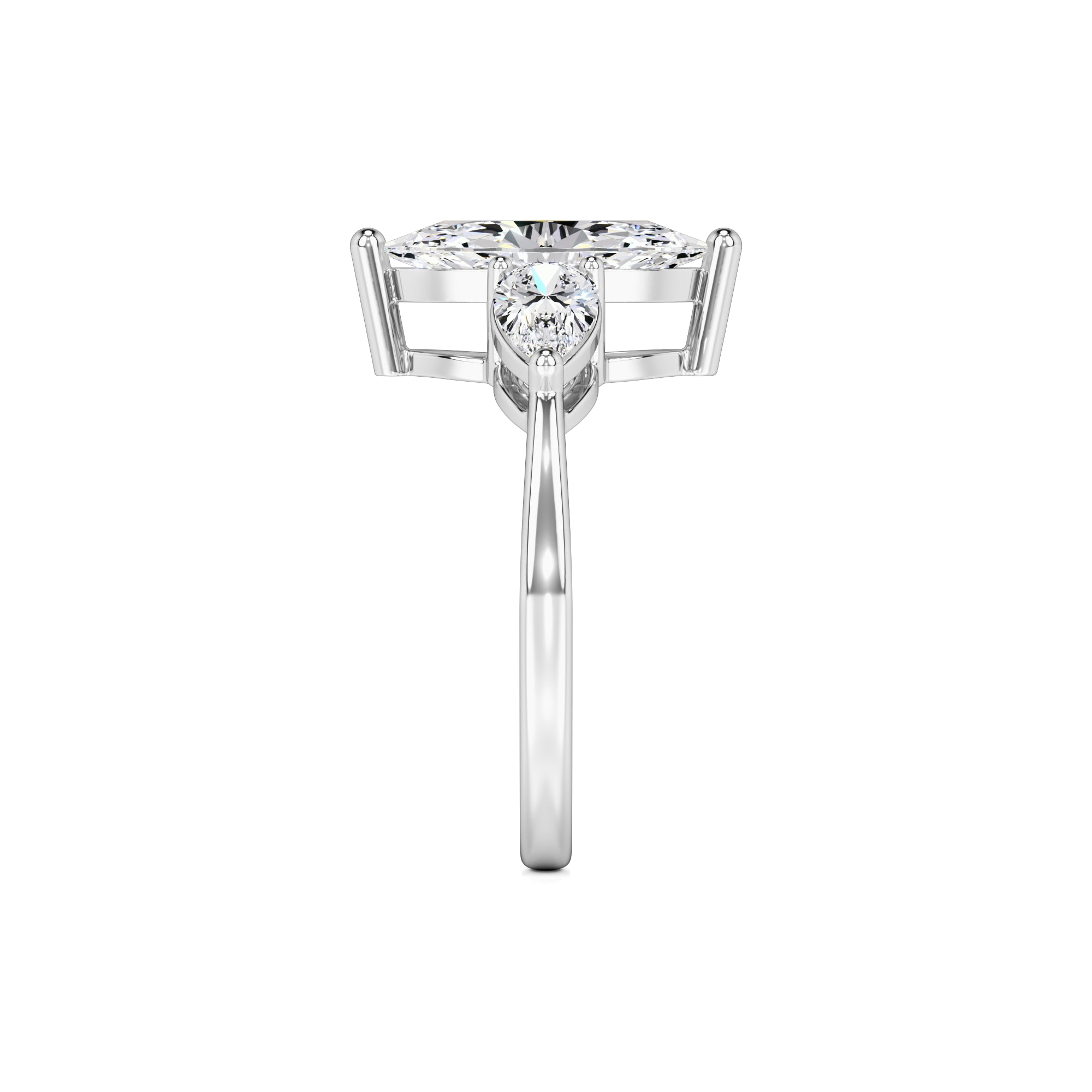 Winnie Lab Grown Diamond Ring | White Gold | 4