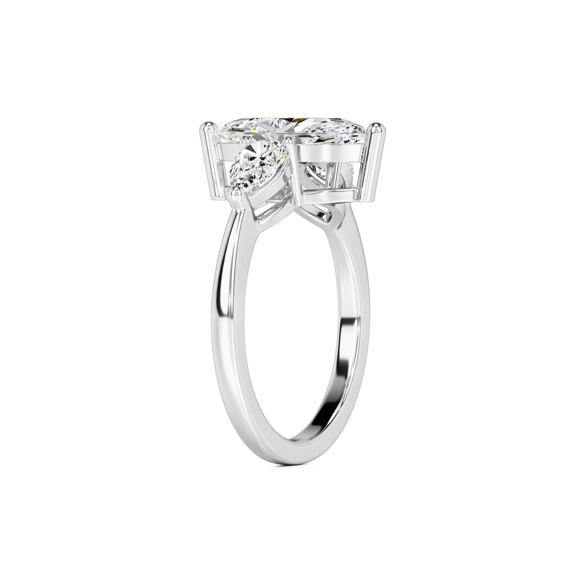 Winnie Lab Grown Diamond Ring | White Gold | 3
