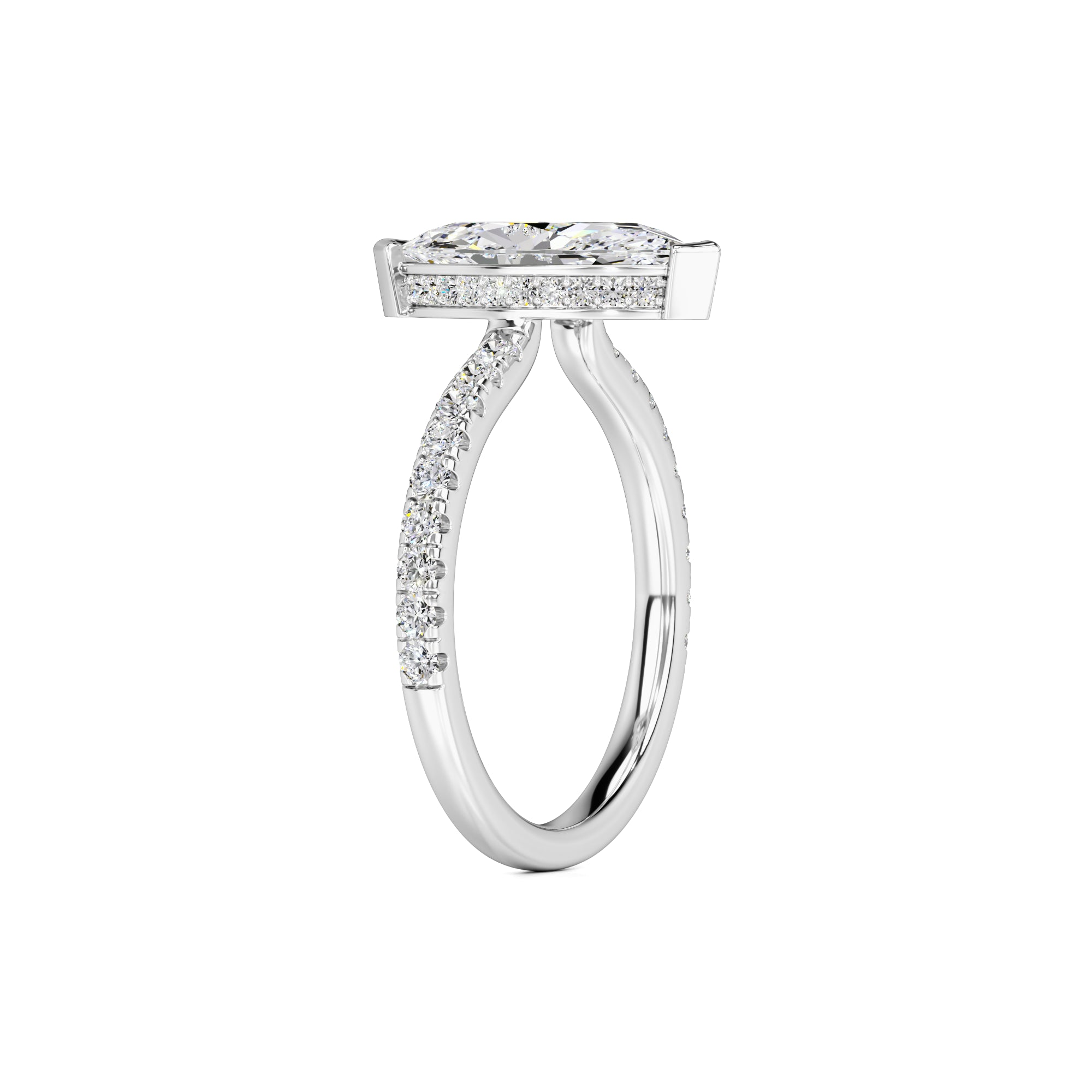 Lexi Lab Grown Diamond Ring | White Gold | 3