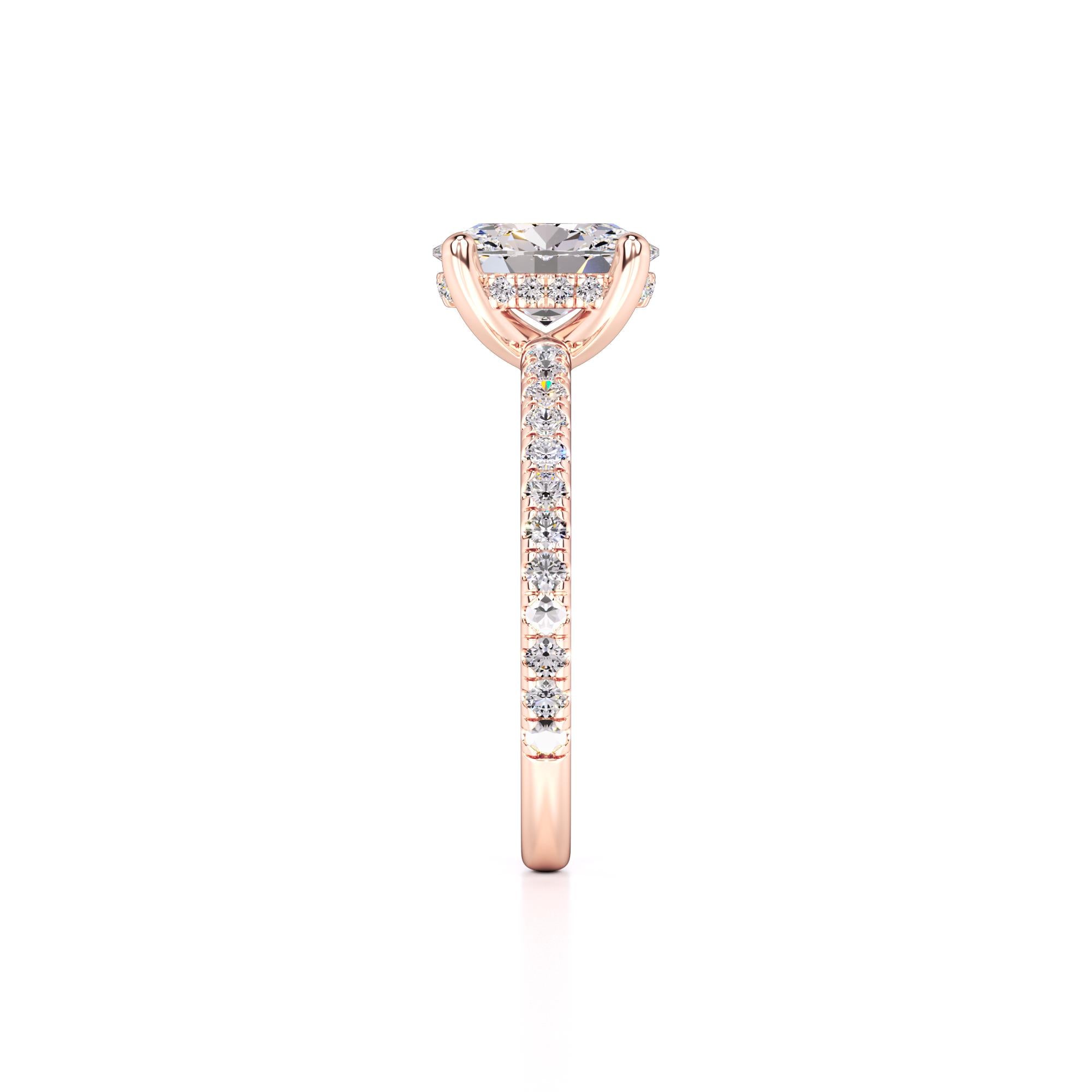 Skylar Lab Grown Diamond Ring | Rose Gold | 4