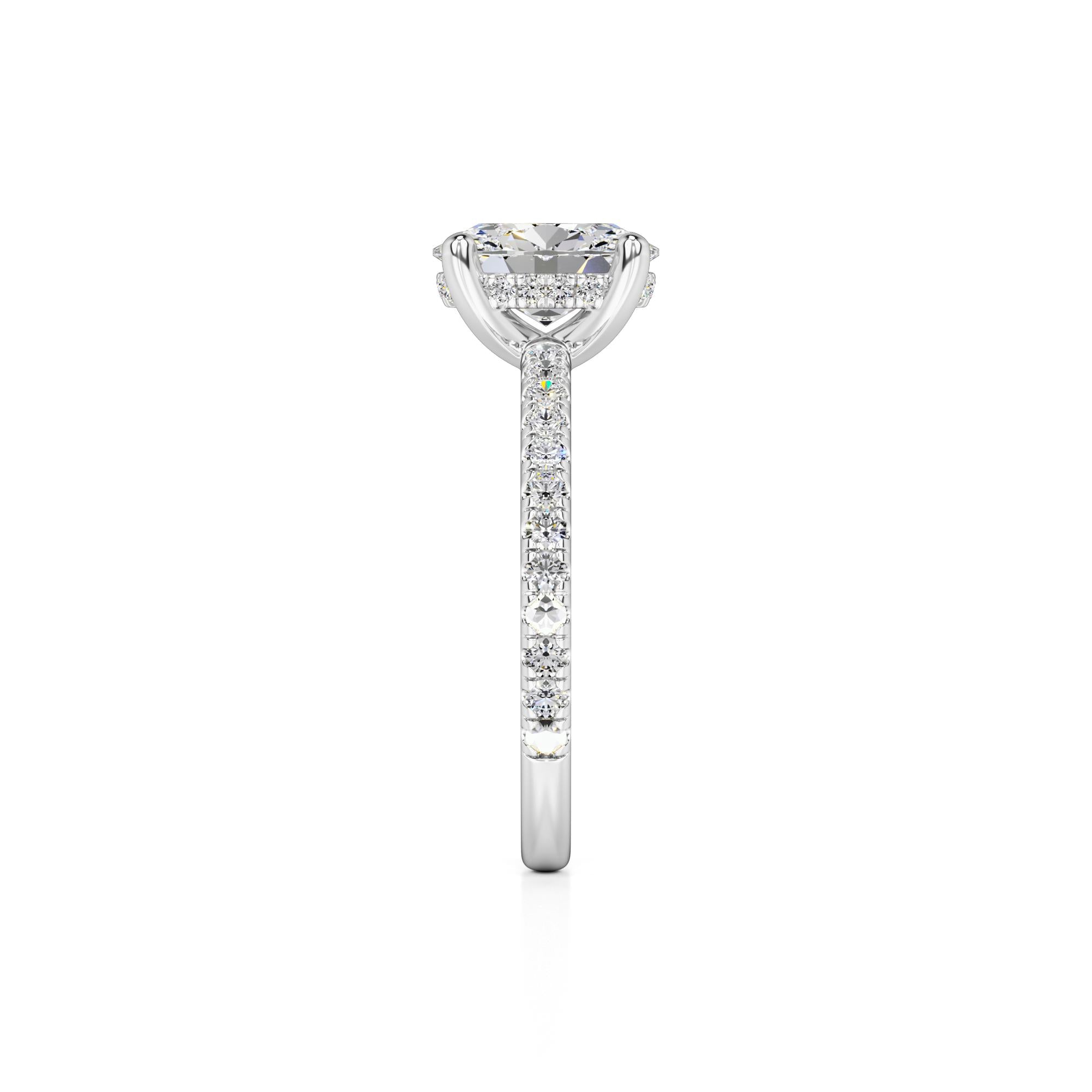 Skylar Lab Grown Diamond Ring | White Gold | 4