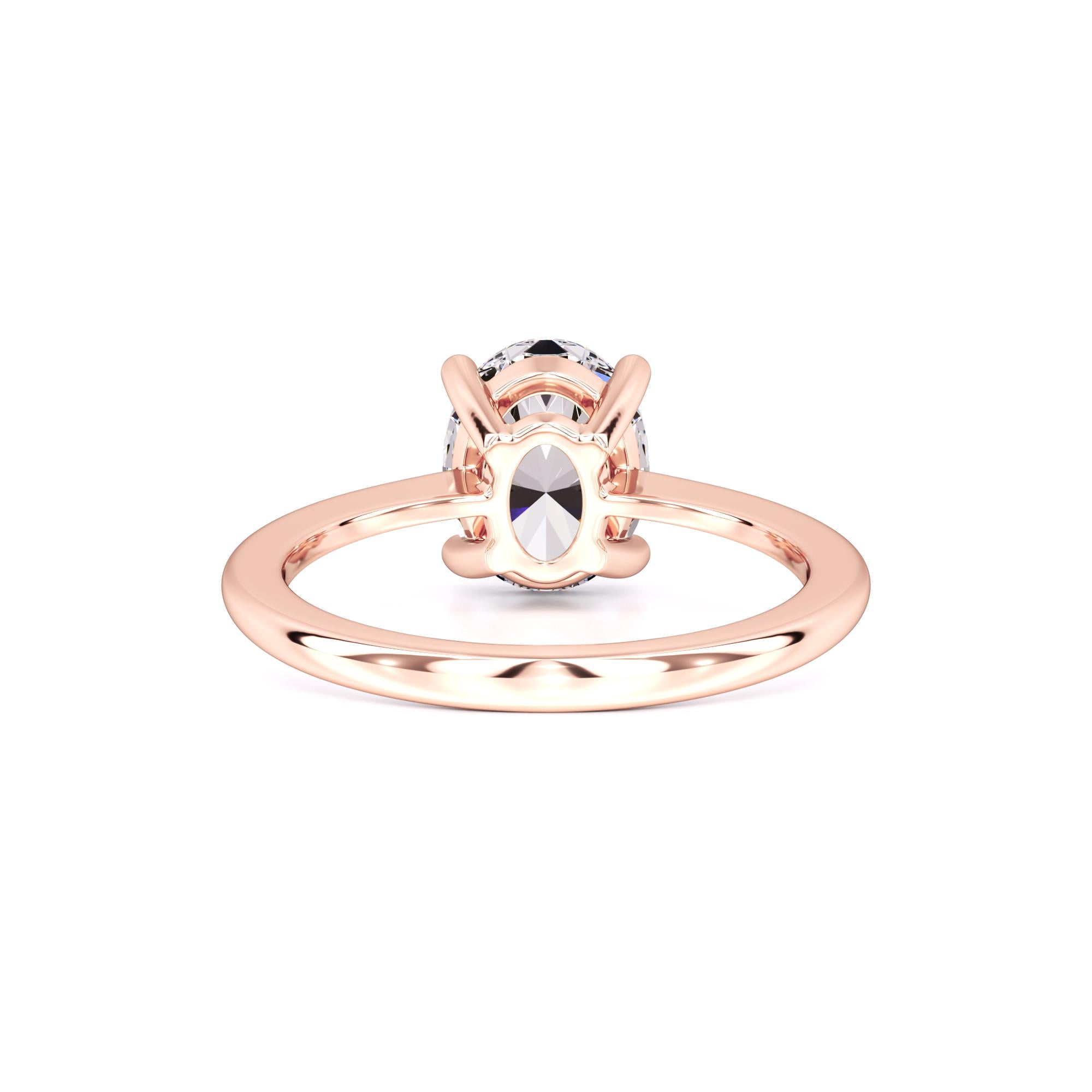 Griffin Moissanite Ring | Rose Gold | 3