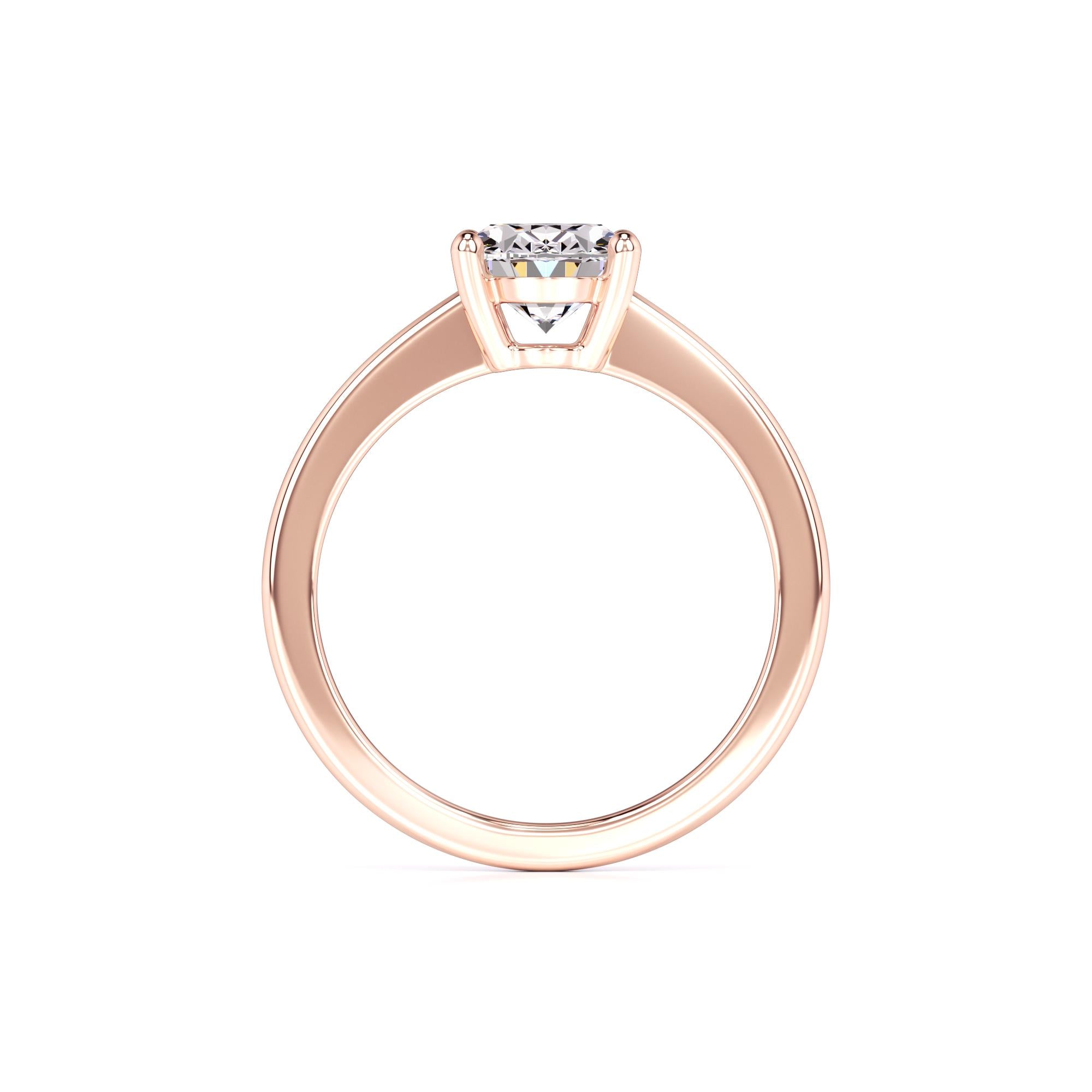Griffin Moissanite Ring | Rose Gold | 4