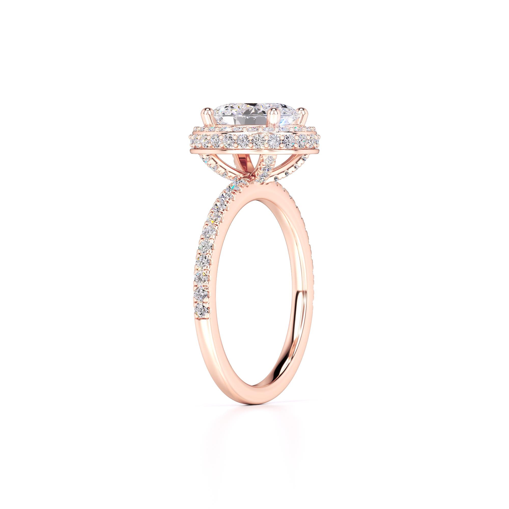 Gavin Lab Grown Diamond Ring | Rose Gold | 3