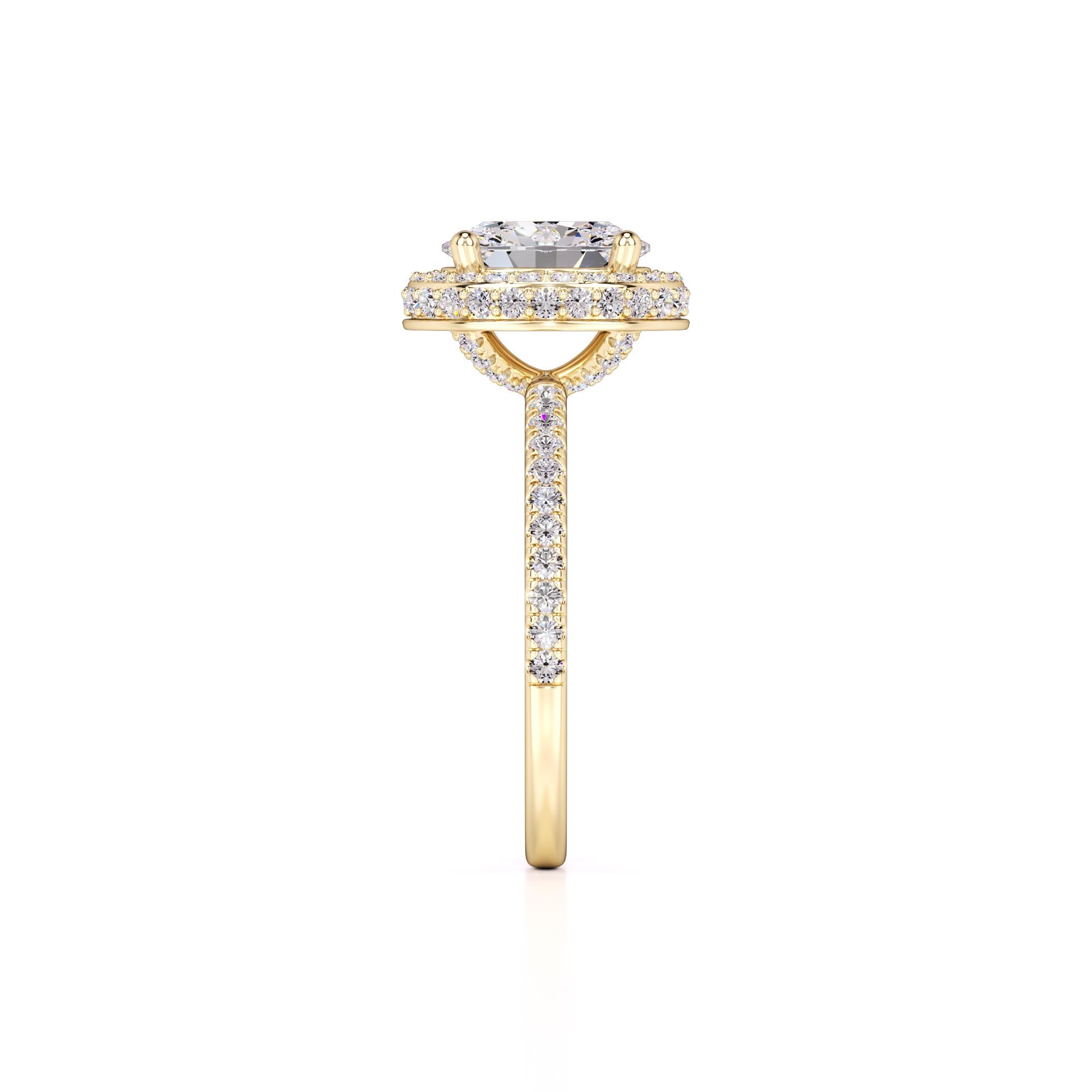 Gavin Lab Grown Diamond Ring | Yellow Gold | 4