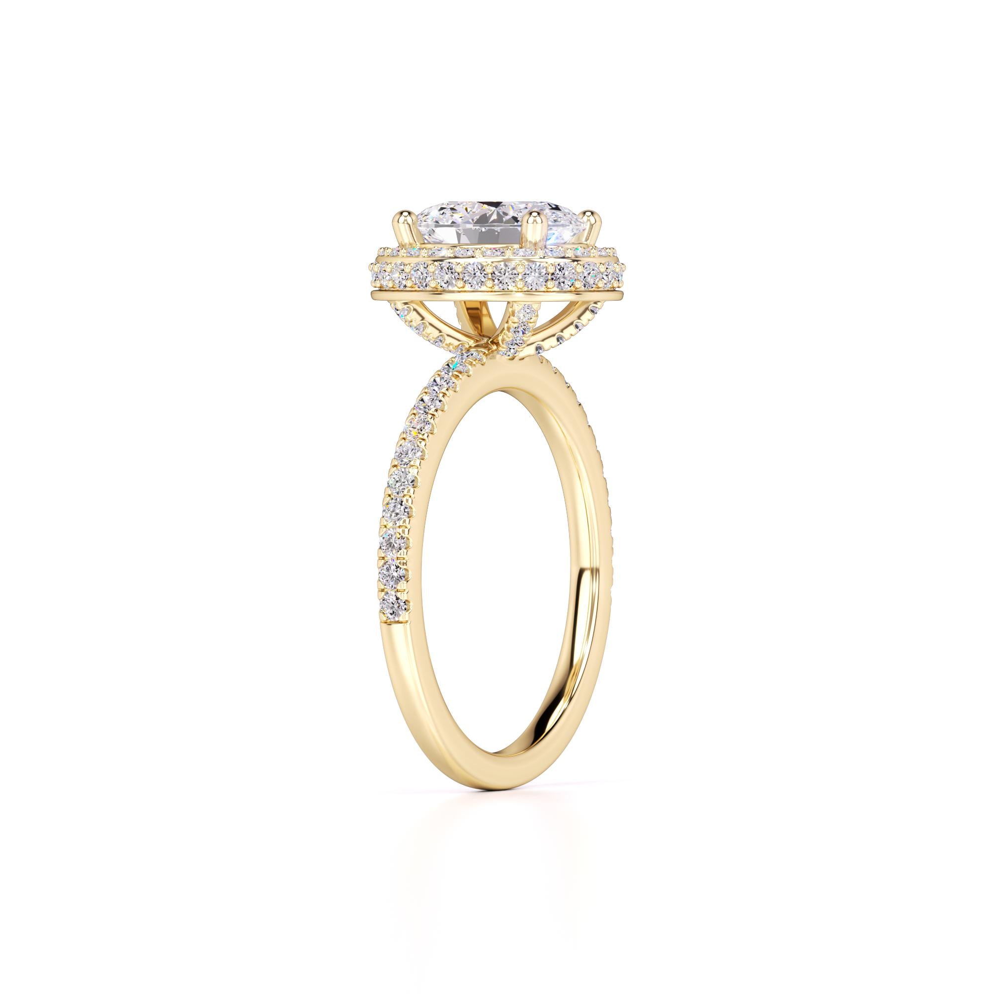 Gavin Lab Grown Diamond Ring | Yellow Gold | 3
