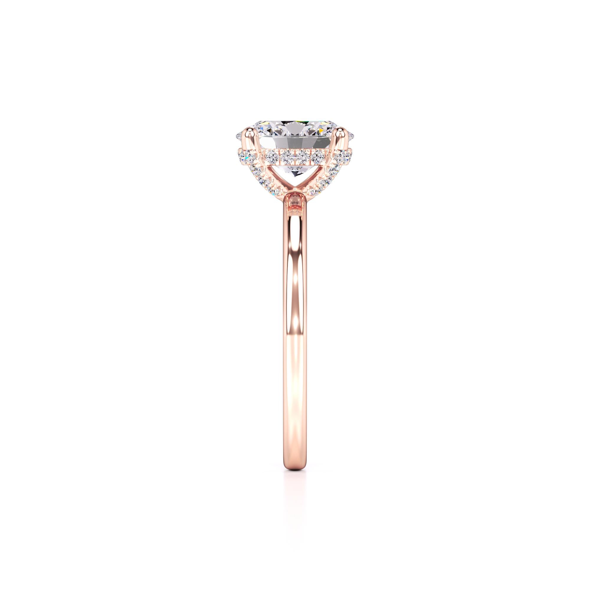 Lola Lab Grown Diamond Ring | Rose Gold | 4