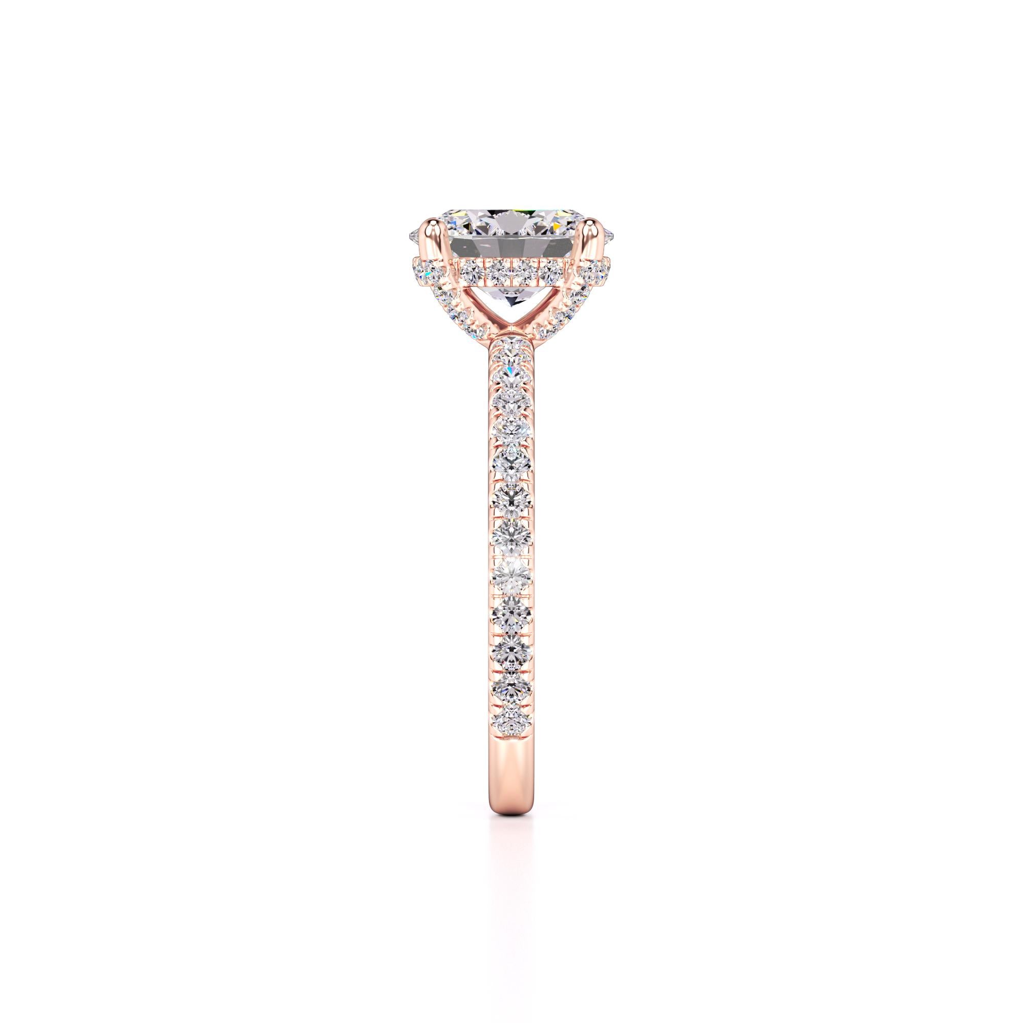 Mika Lab Grown Diamond Ring | Rose Gold | 4
