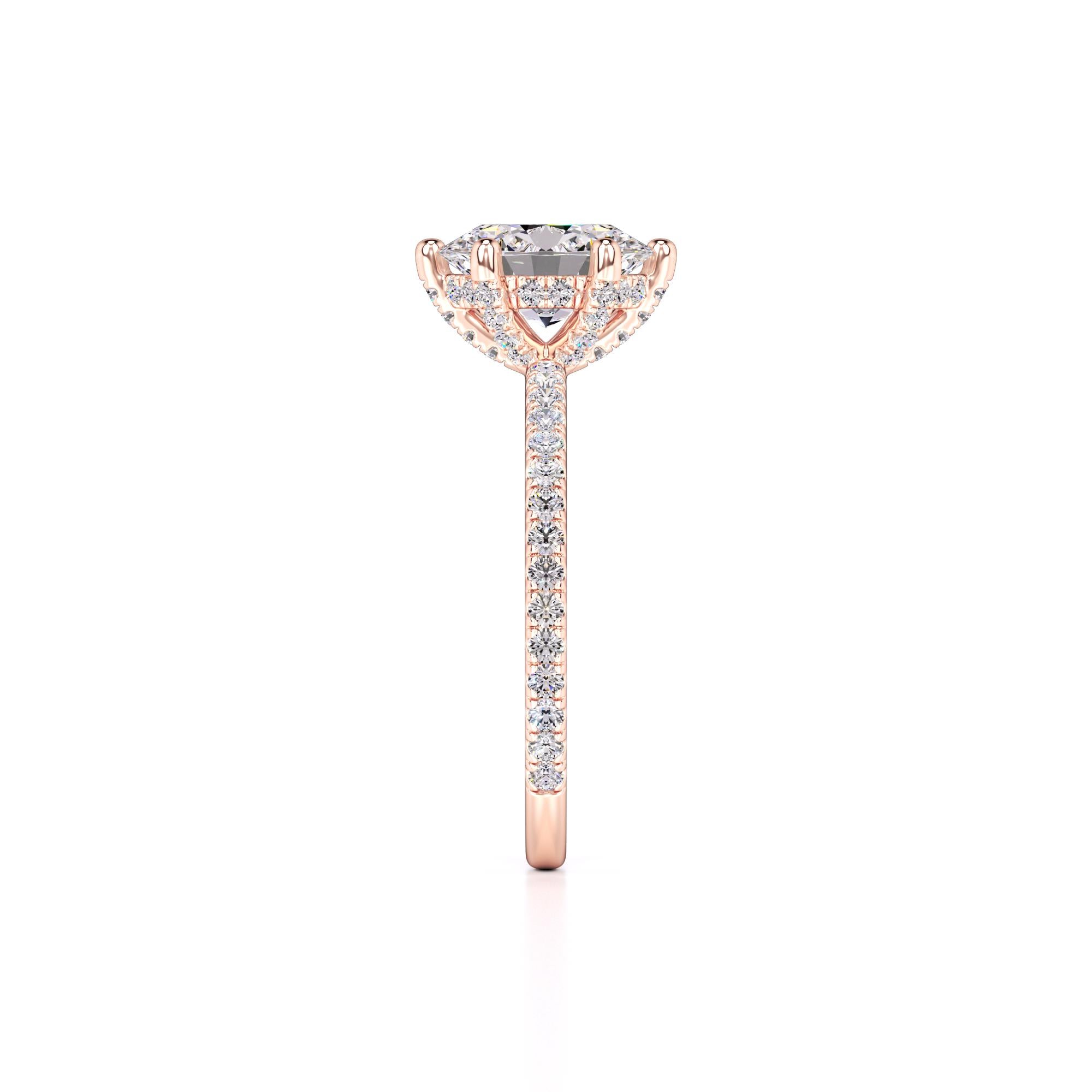 Eva Lab Grown Diamond Ring | Rose Gold | 4