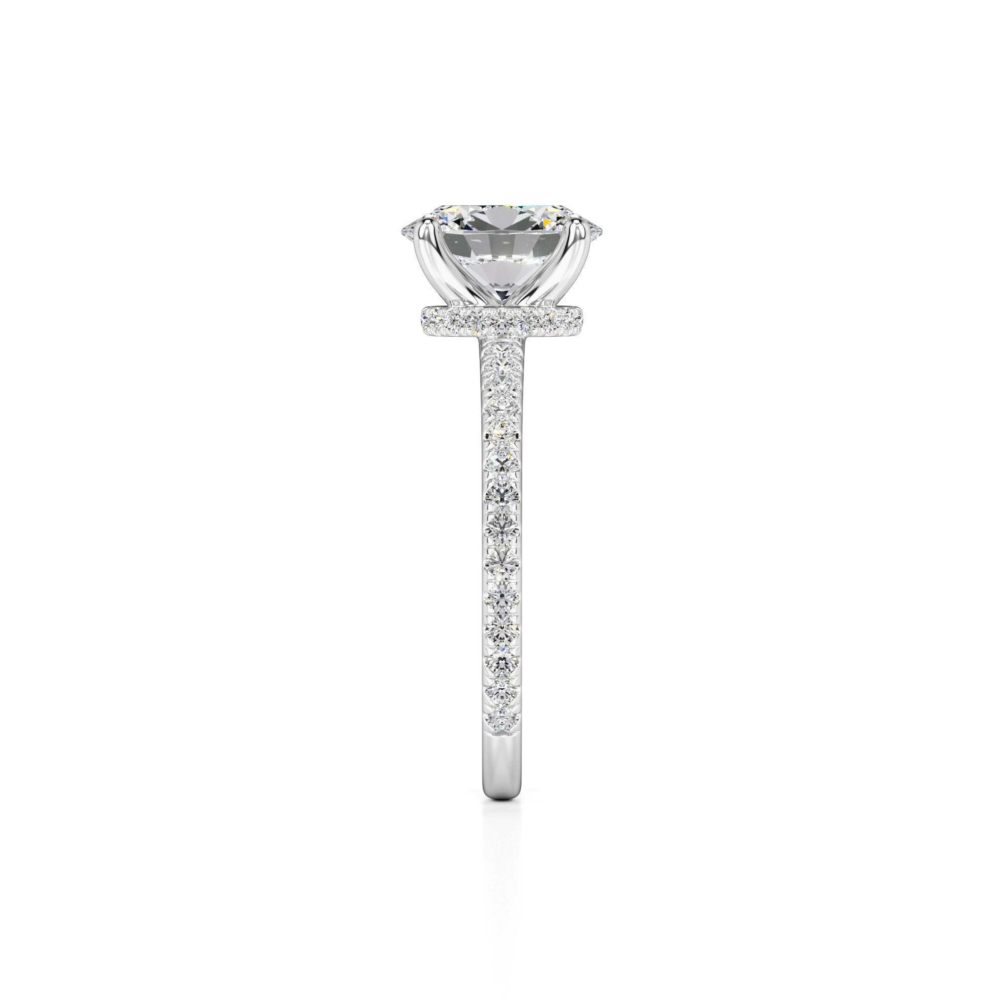 Kara Lab Grown Diamond Ring | White Gold | 4