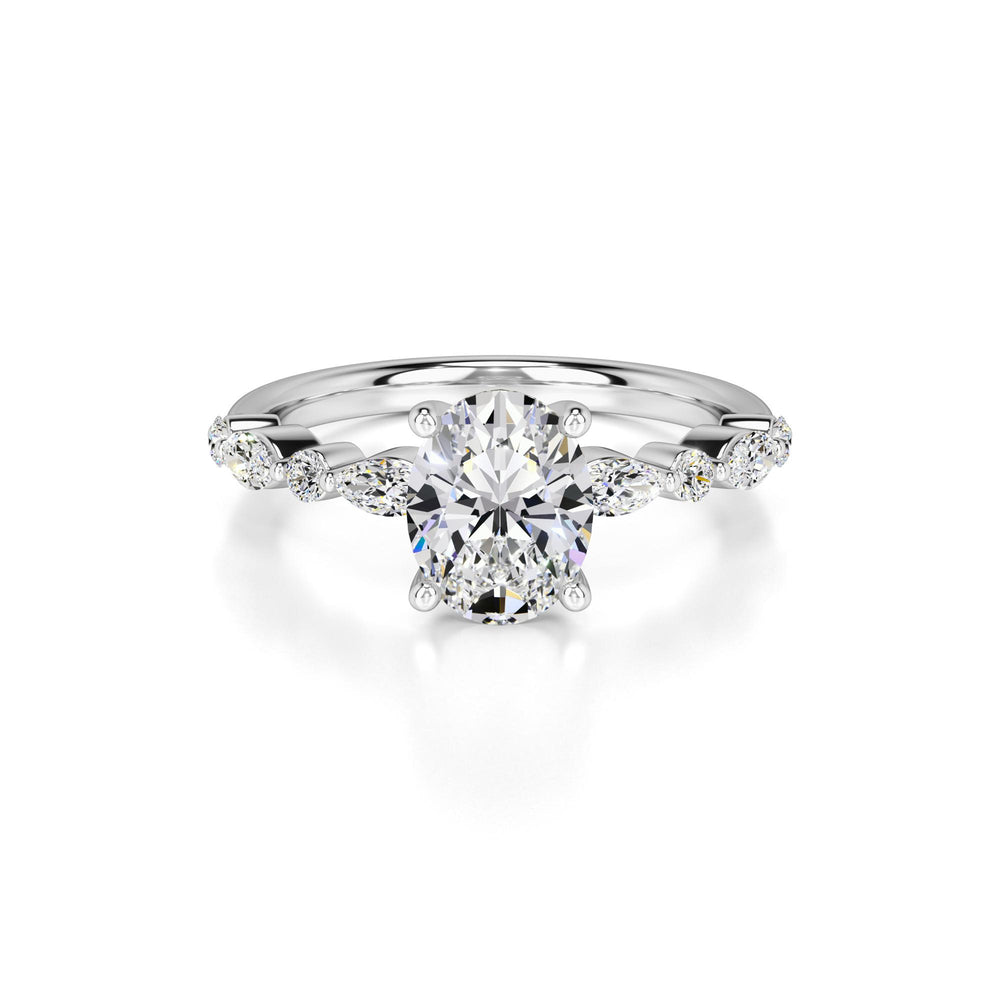 Aria Lab Grown Diamond Ring | White Gold | 1