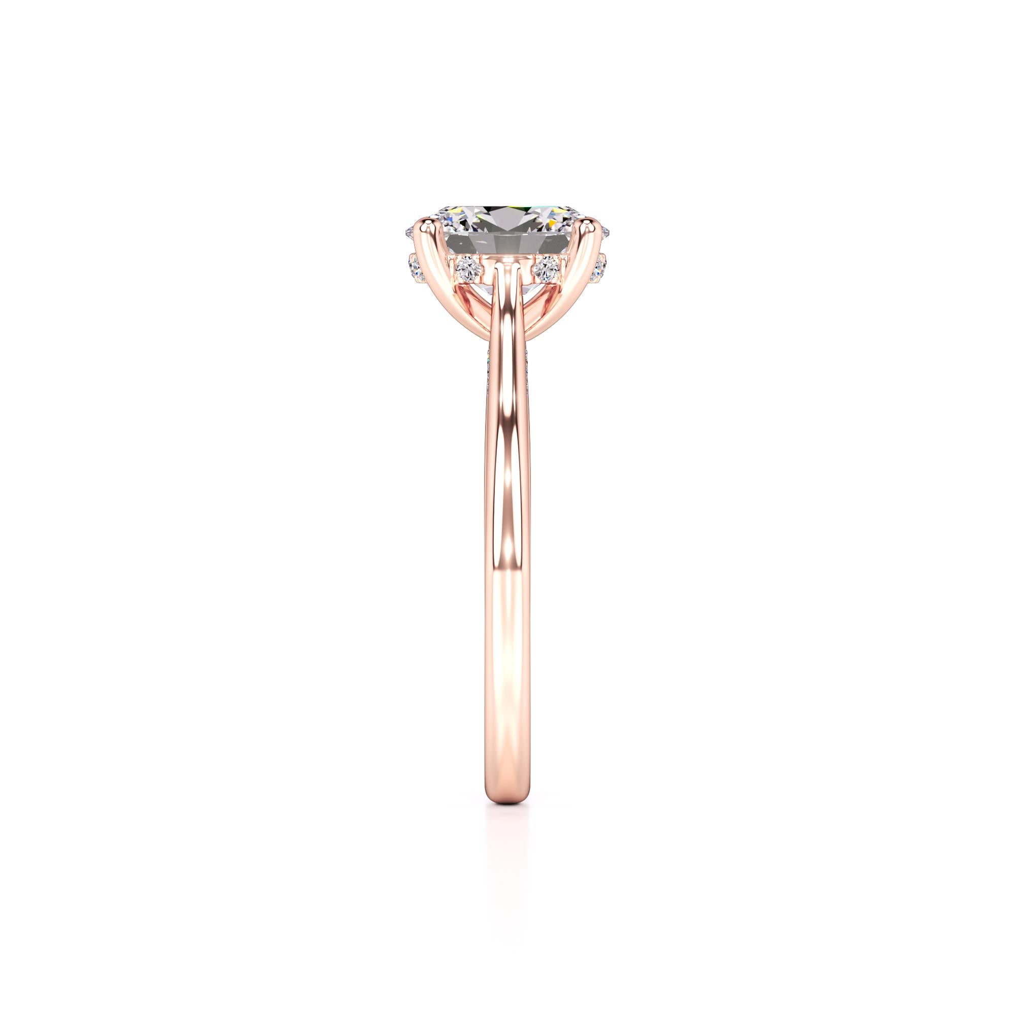 Maya Lab Grown Diamond Ring | Rose Gold | 4