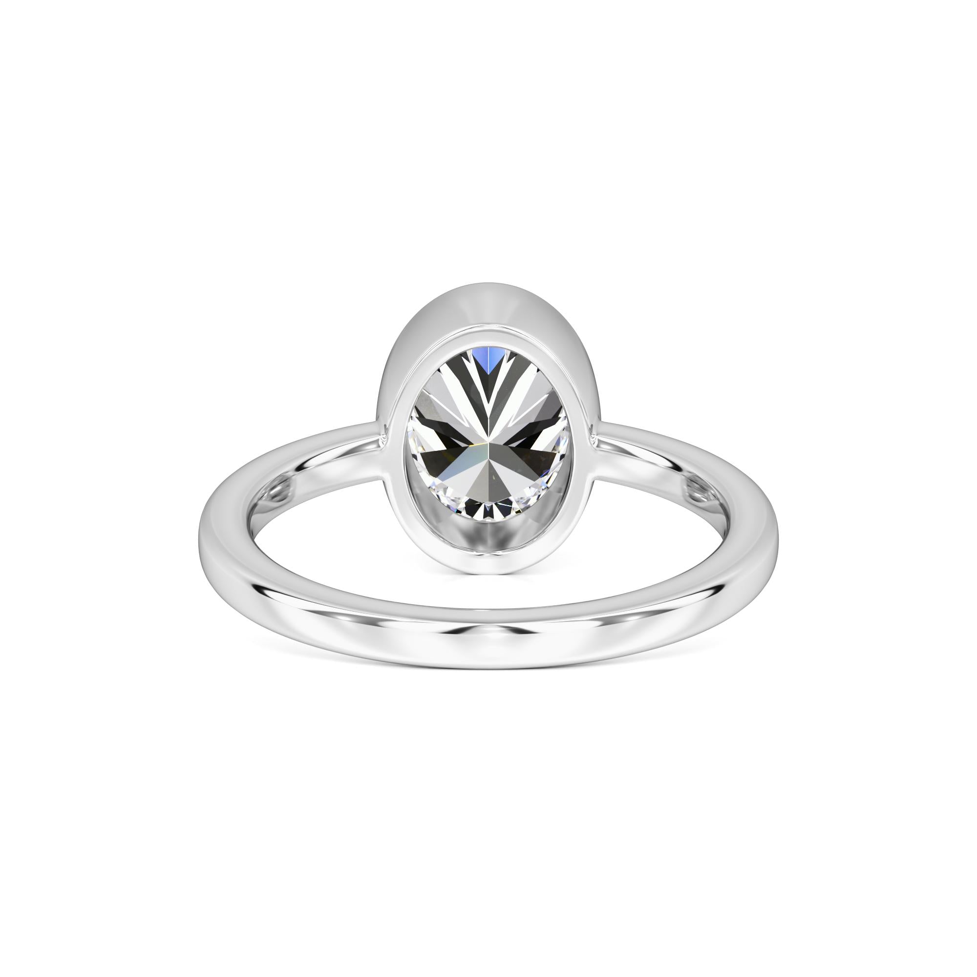 Adriana Moissanite Ring | White Gold | 3