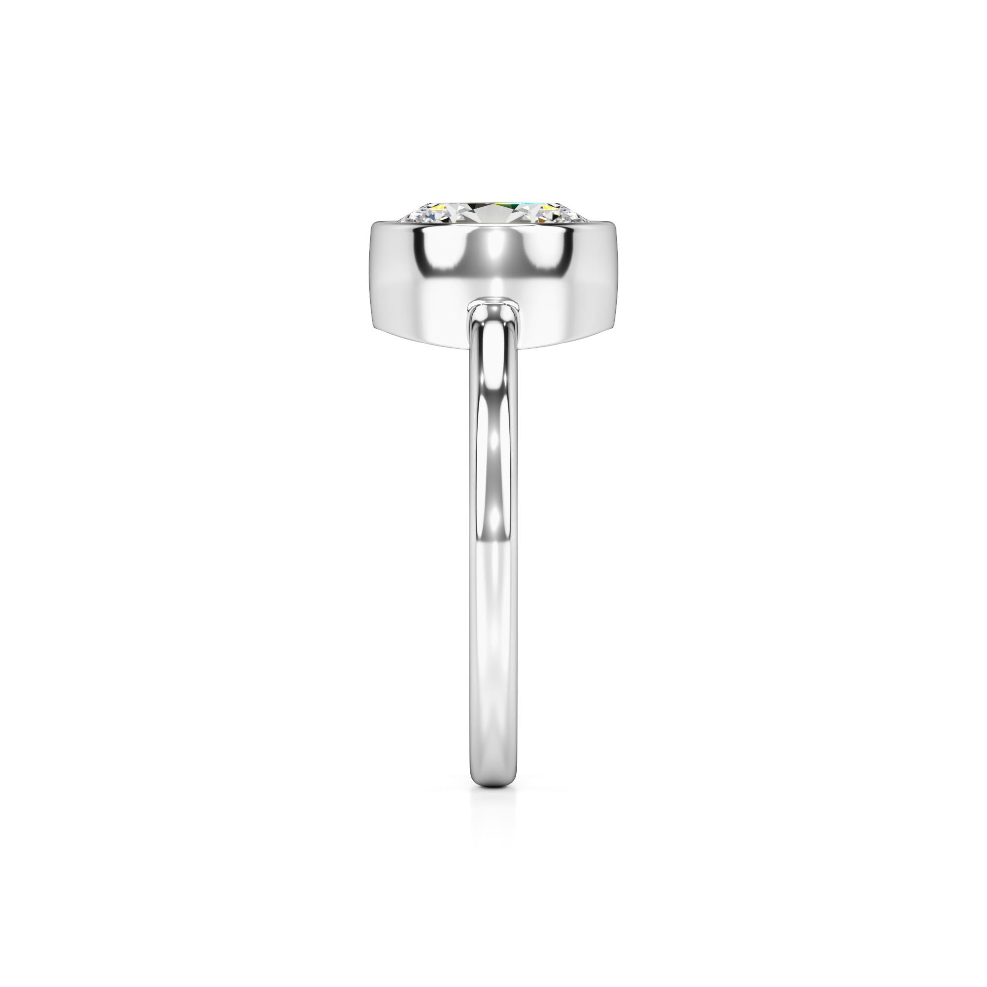 Adriana Lab Grown Diamond Ring | White Gold | 4