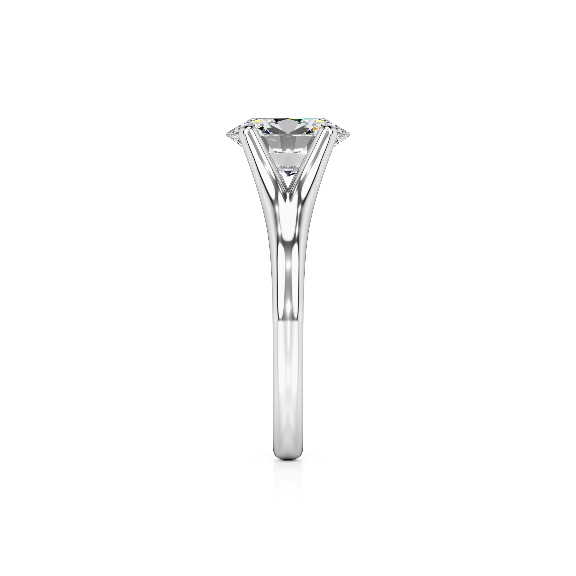 Brianna Lab Grown Diamond Ring | White Gold | 4