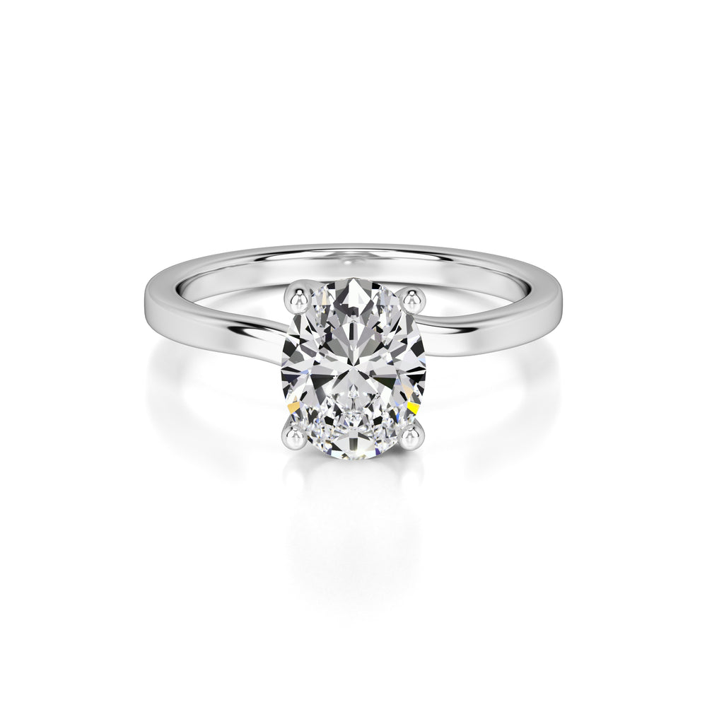 Diana Lab Grown Diamond Ring | White Gold | 1