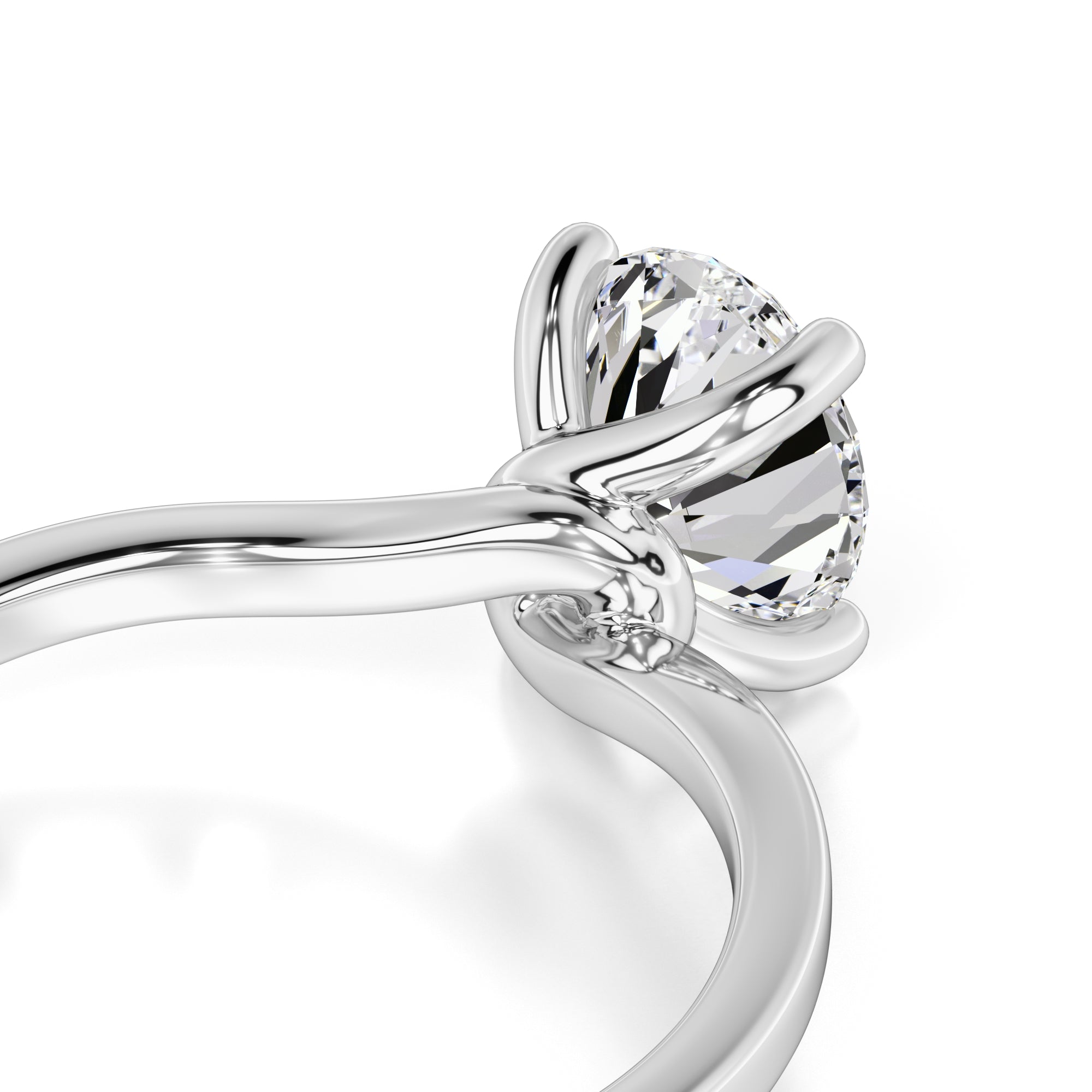 Diana Lab Grown Diamond Ring | White Gold | 2