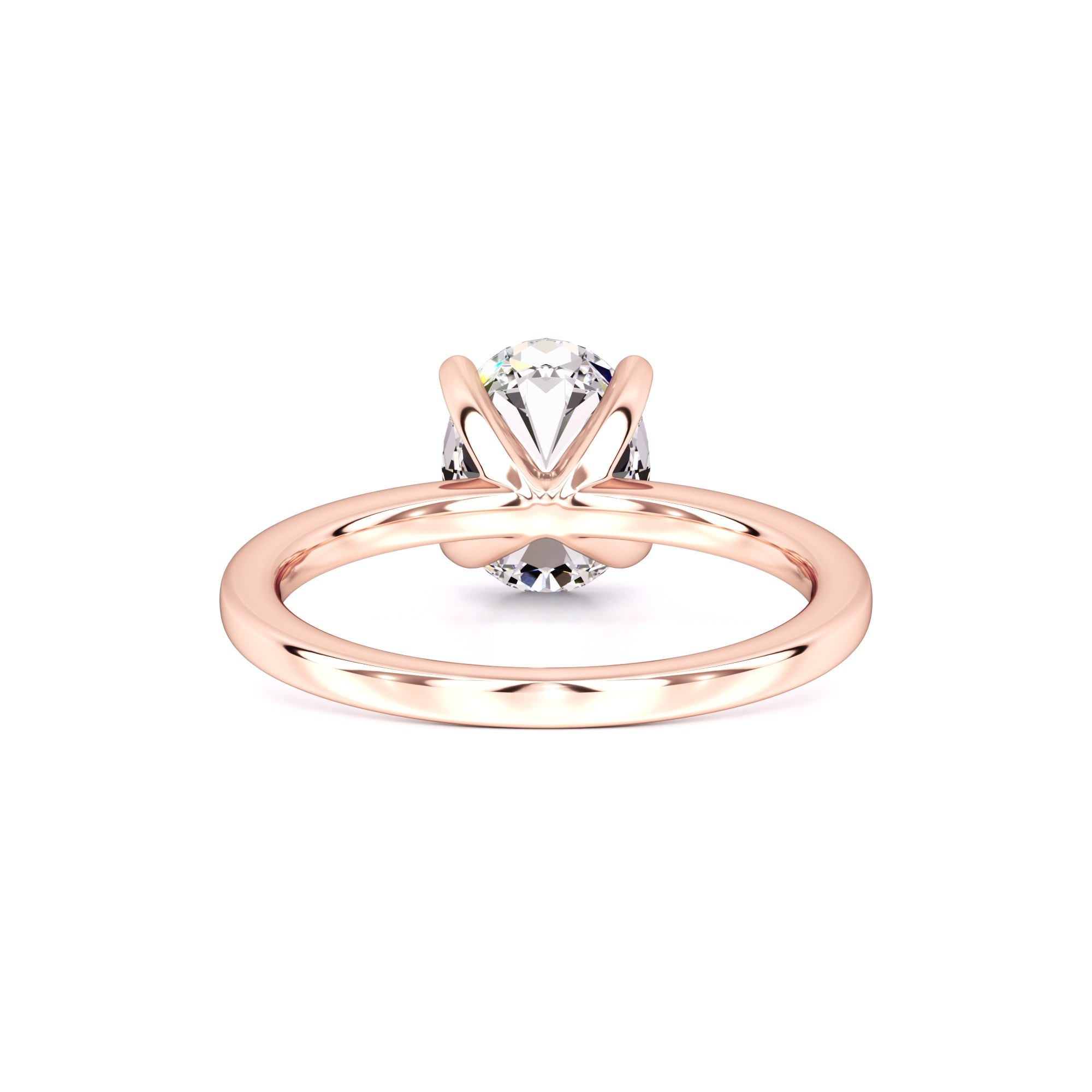 Emilia Moissanite Ring | Rose Gold | 3